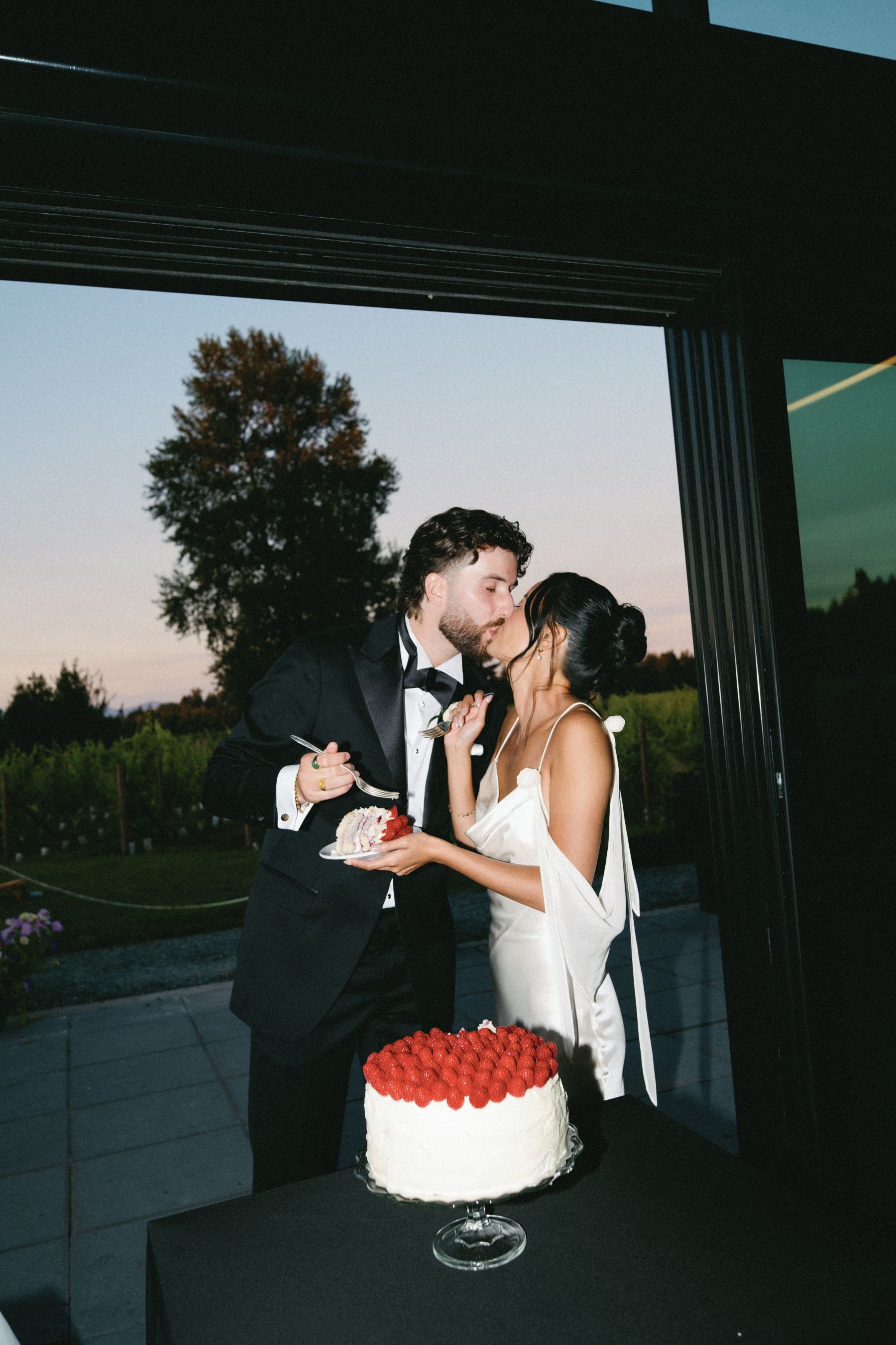 A Vineyard, a Vow, and a Tuscan Dream Come True: Breanna &amp; Michael's Wedding at Otter Trail Winery photo