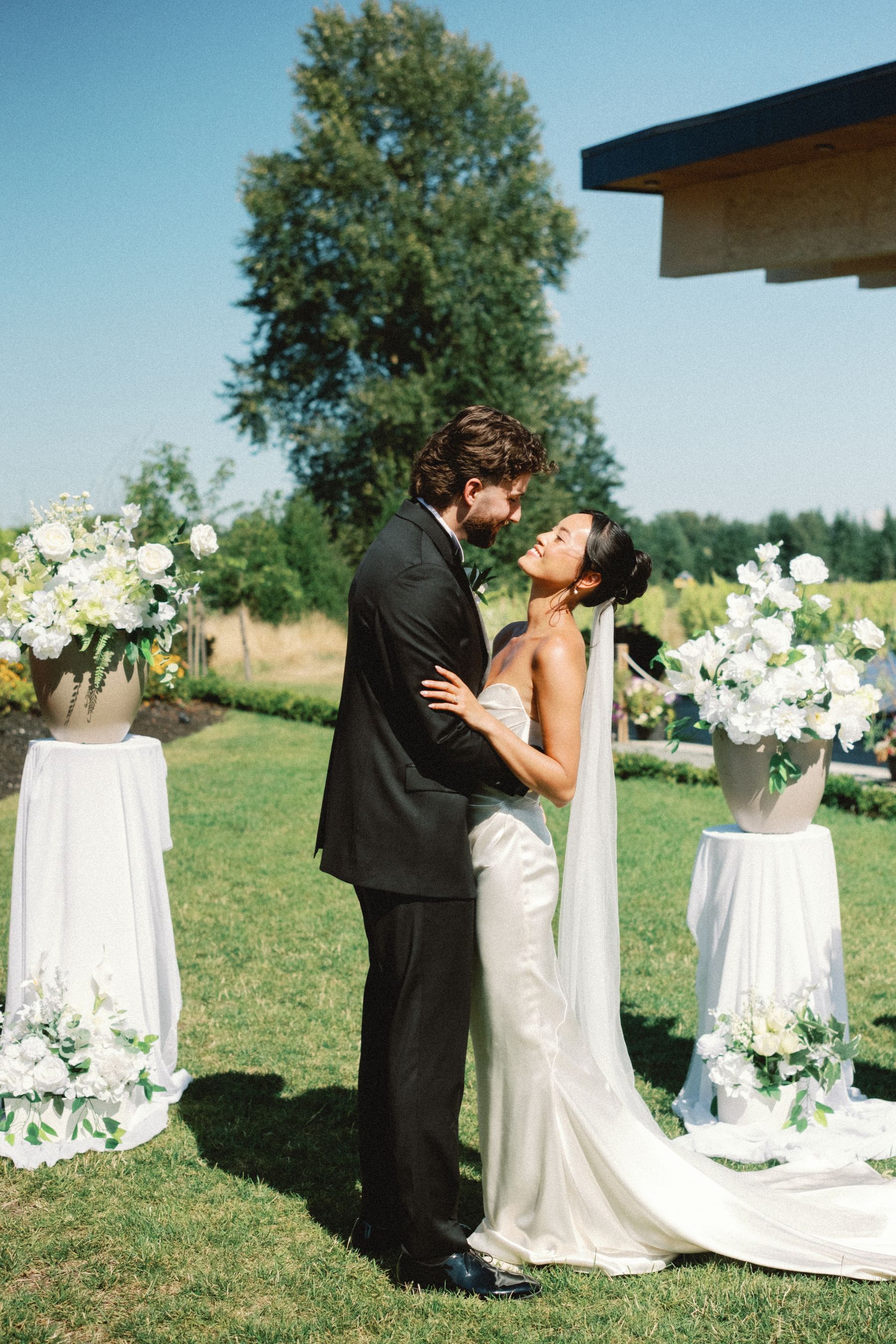 A Vineyard, a Vow, and a Tuscan Dream Come True: Breanna &amp; Michael's Wedding at Otter Trail Winery photo