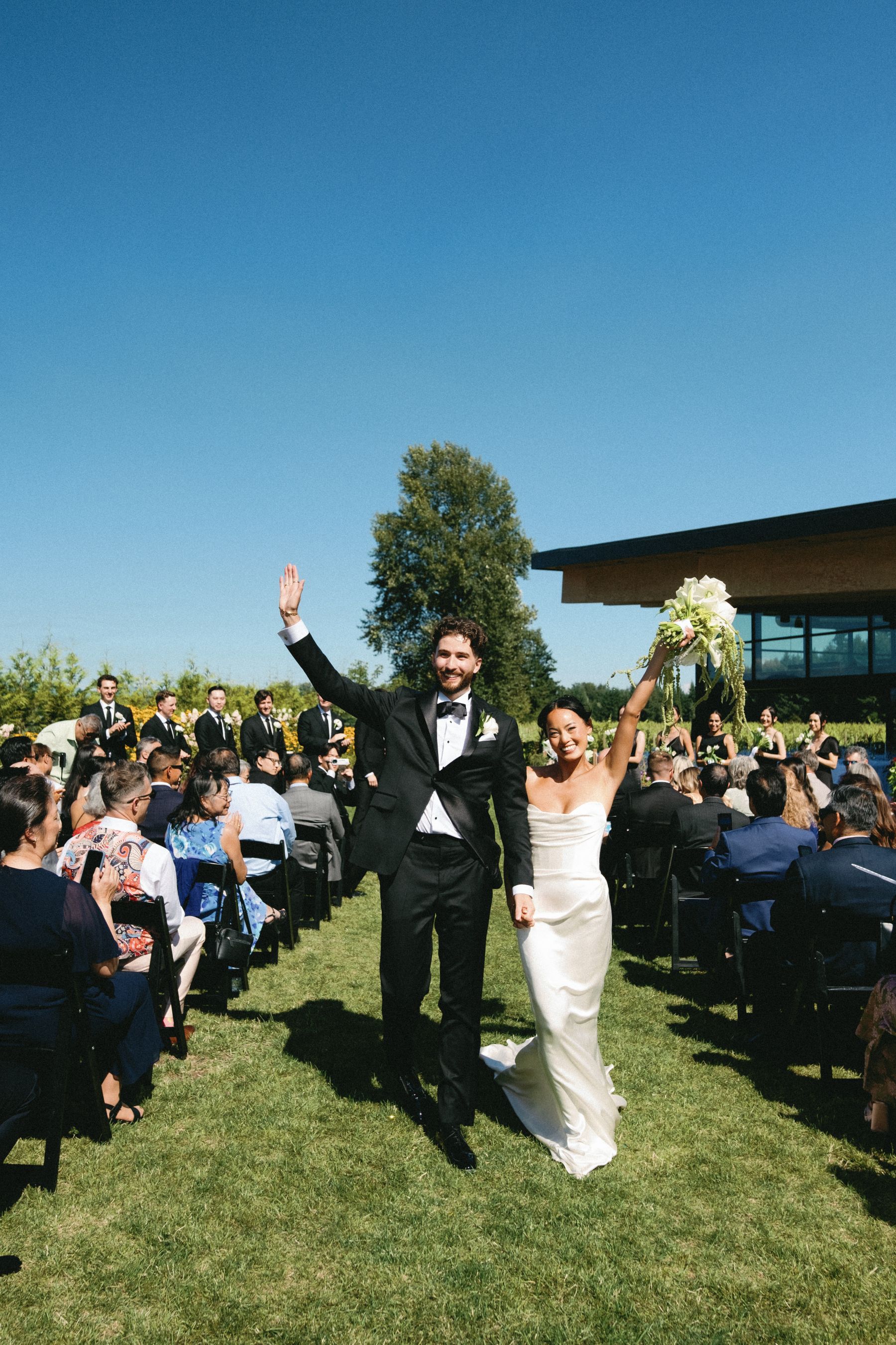 A Vineyard, a Vow, and a Tuscan Dream Come True: Breanna &amp; Michael's Wedding at Otter Trail Winery photo