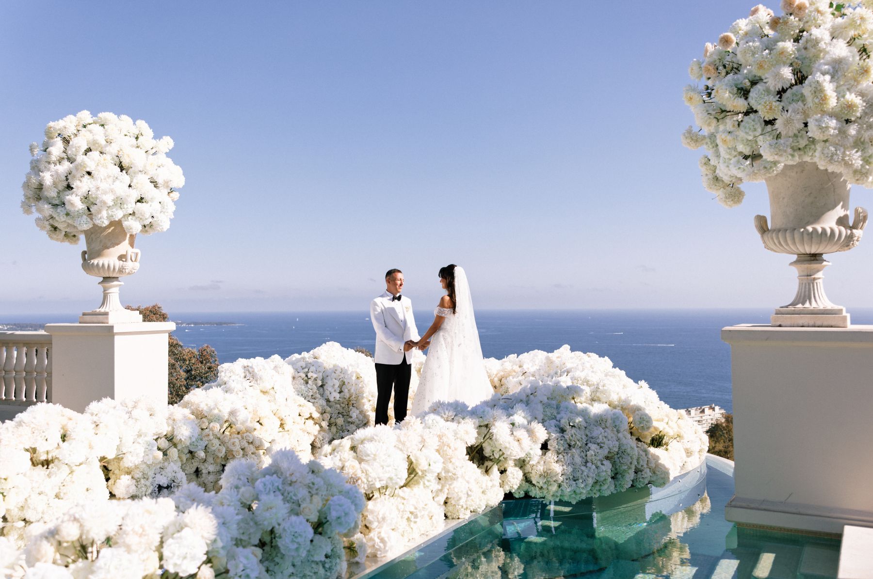 “The Kind of Wedding Every Girl Dreams Of”: Nika &amp; Nika’s Wedding at Château de la Croix des Gardes, Cannes photo