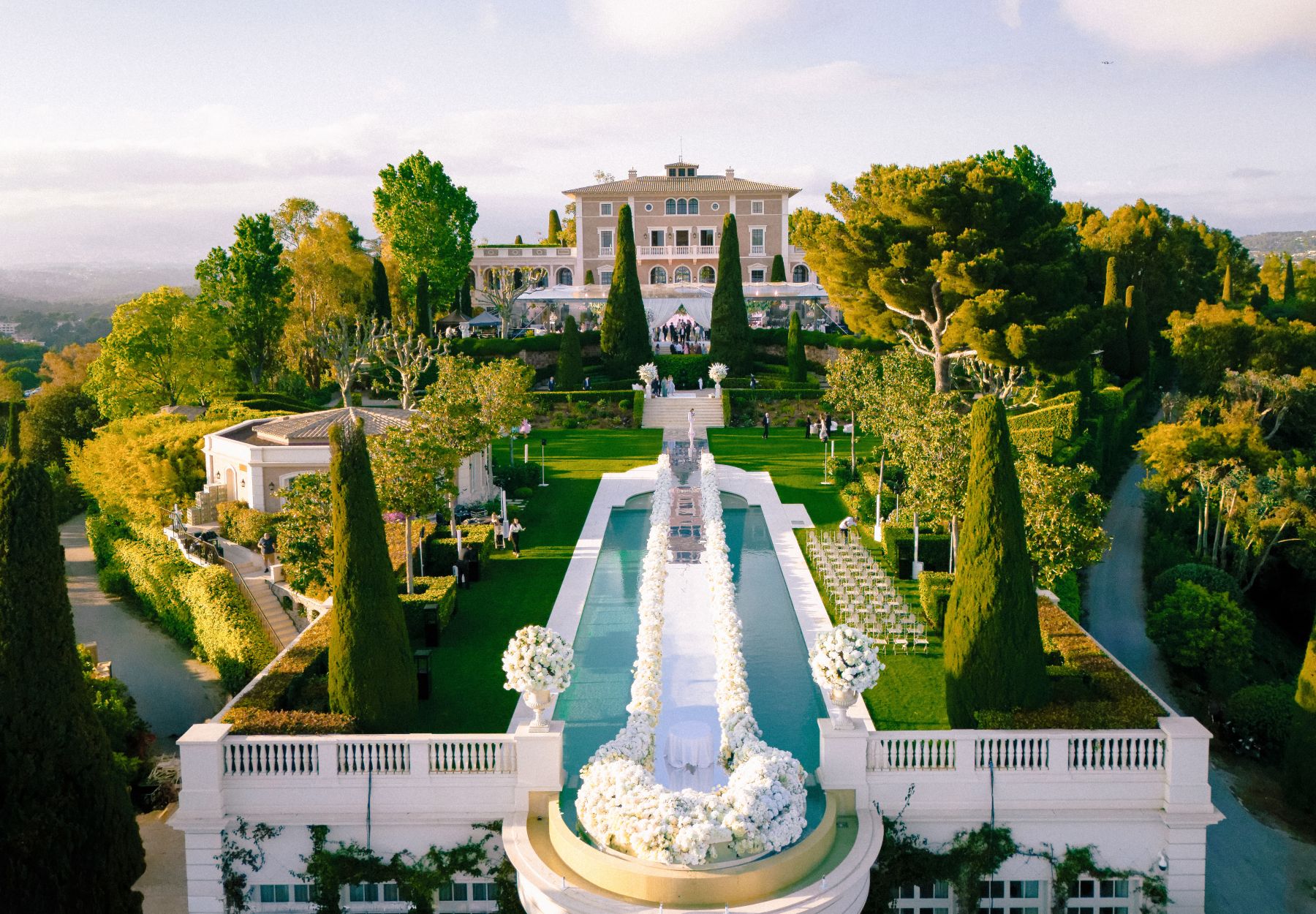 “The Kind of Wedding Every Girl Dreams Of”: Nika &amp; Nika’s Wedding at Château de la Croix des Gardes, Cannes photo