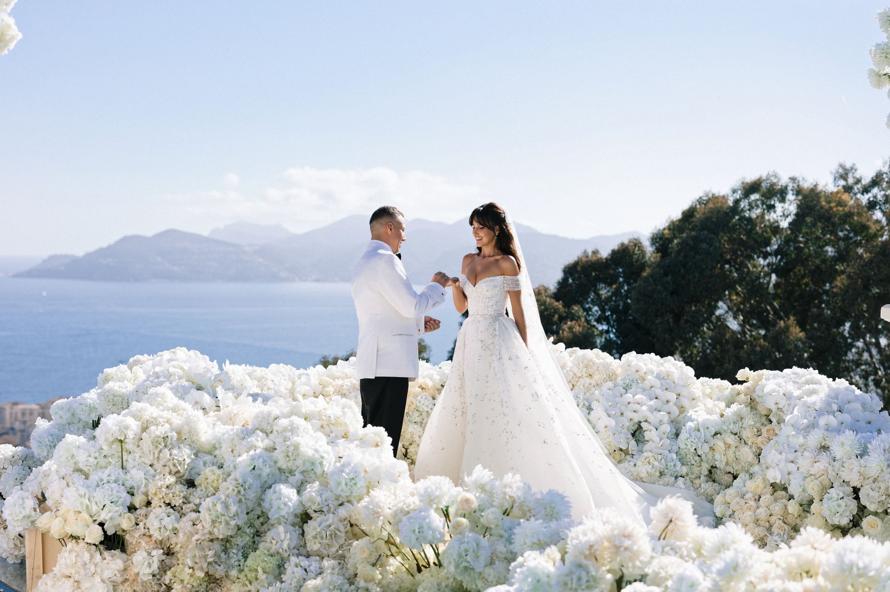 “The Kind of Wedding Every Girl Dreams Of”: Nika &amp; Nika’s Wedding at Château de la Croix des Gardes, Cannes photo