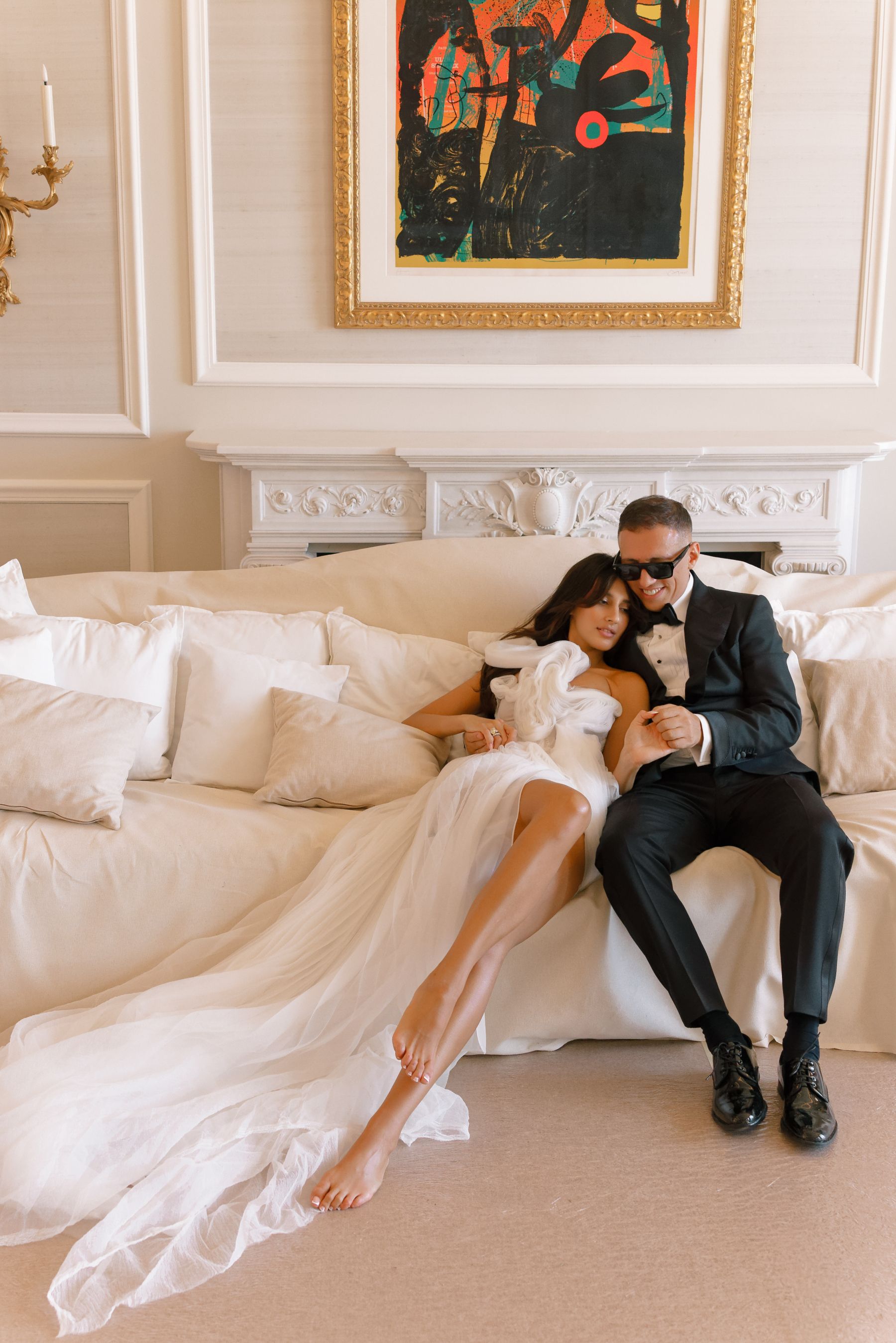 “The Kind of Wedding Every Girl Dreams Of”: Nika &amp; Nika’s Wedding at Château de la Croix des Gardes, Cannes photo