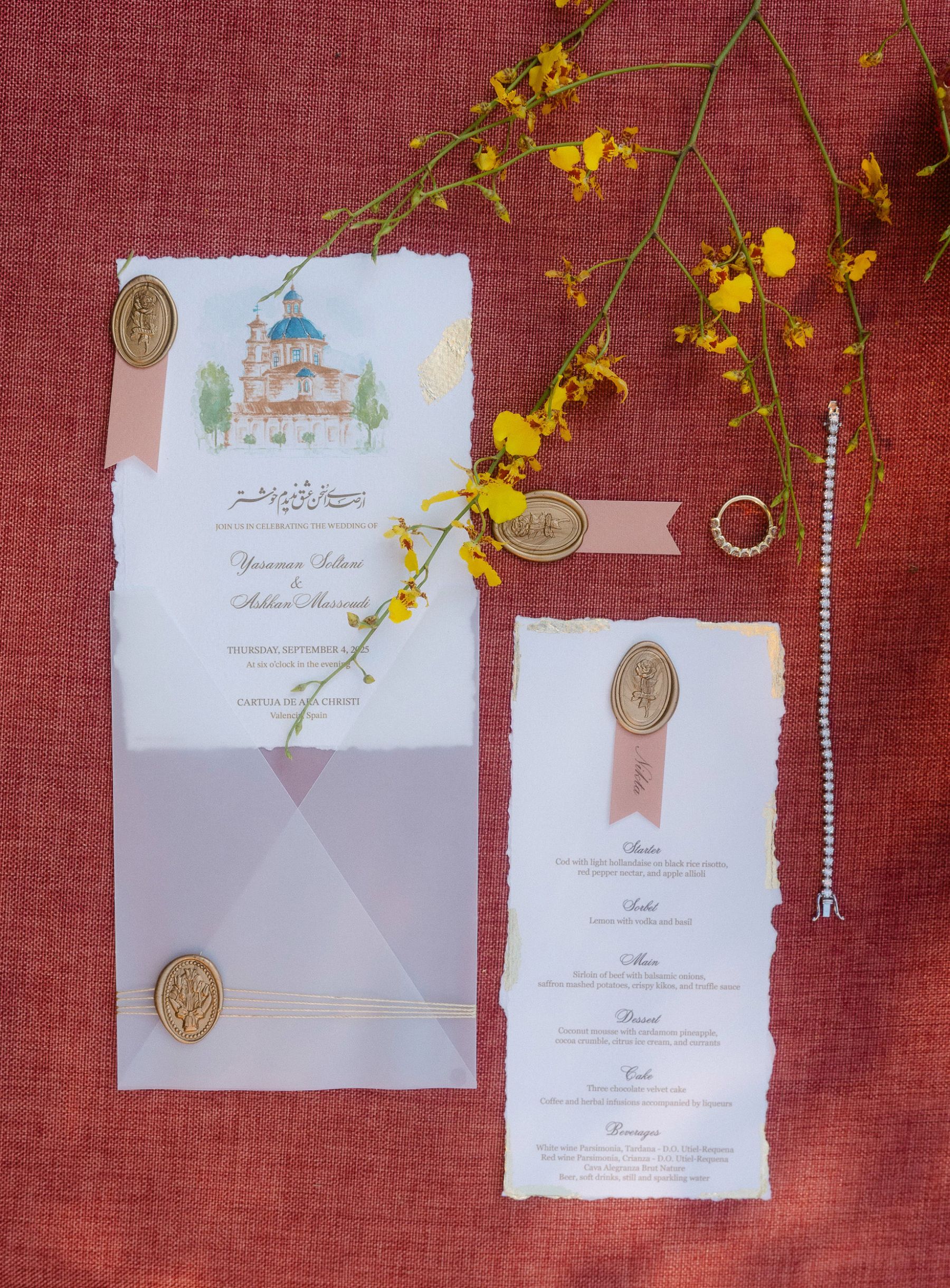 "It Felt Like Stepping Into a Lifelong Dream": Yasaman &amp; Ashkan's Wedding at La Cartuja de Ara Christi, Valencia photo