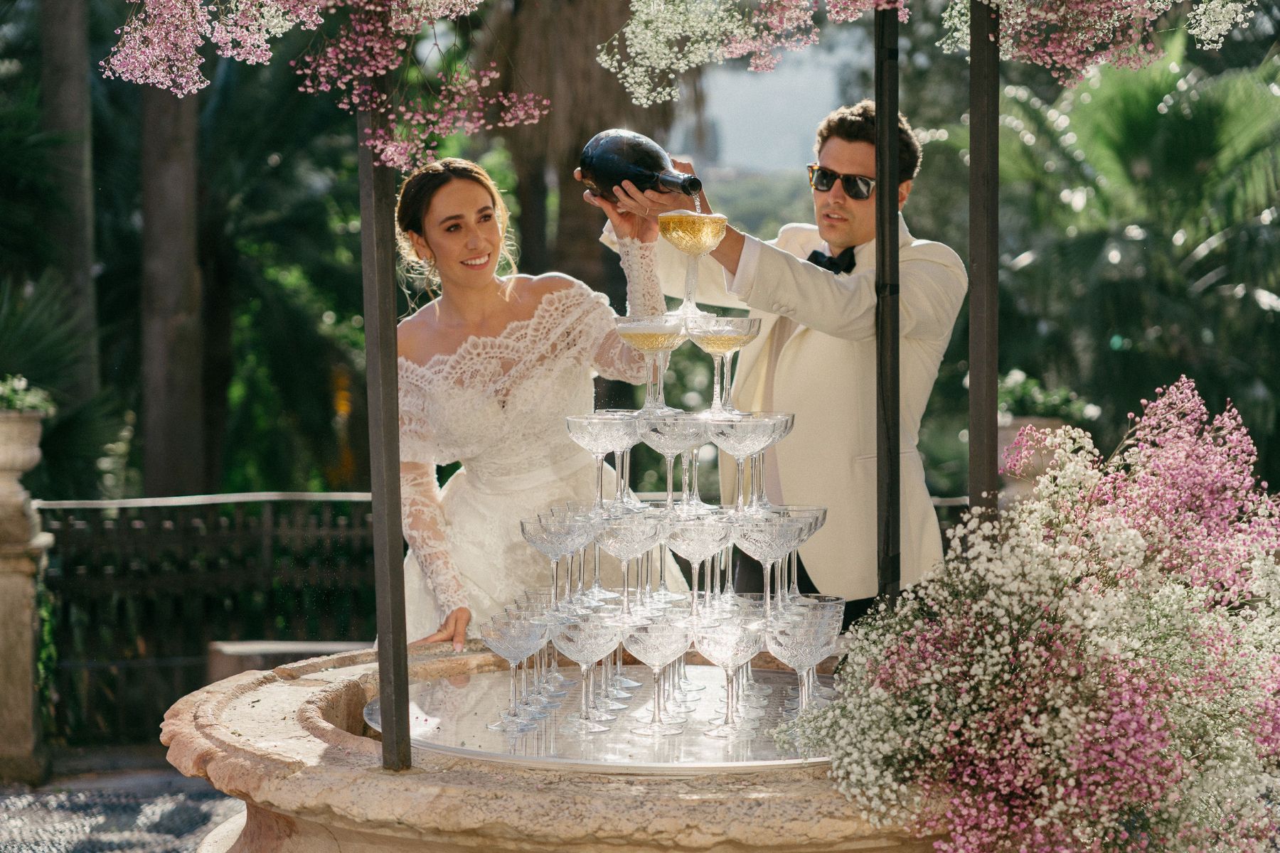 From High School Friends to Forever: Vanessa &amp; Lorenzo's Wedding at Villa Durazzo, Portofino photo