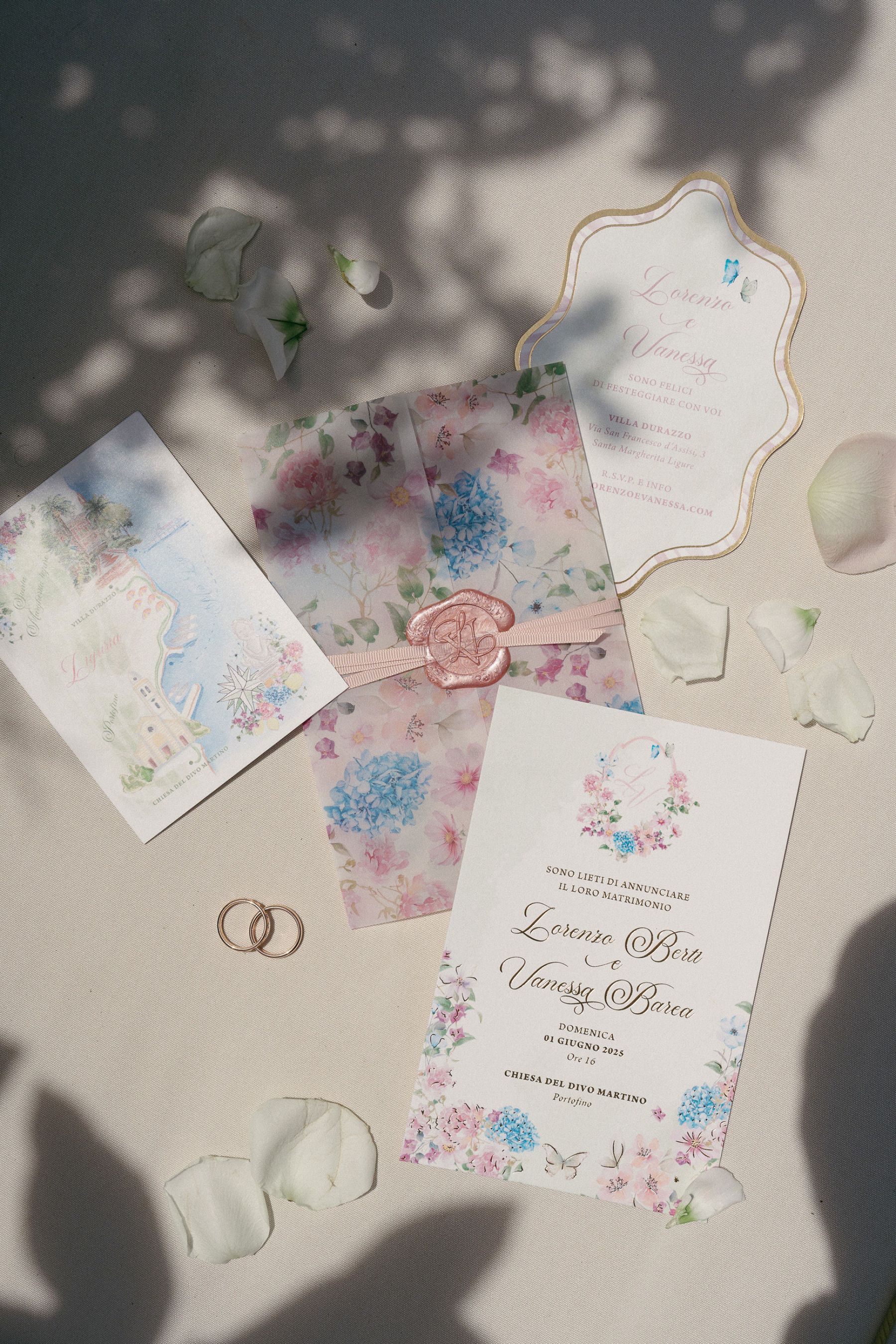 From High School Friends to Forever: Vanessa &amp; Lorenzo's Wedding at Villa Durazzo, Portofino photo