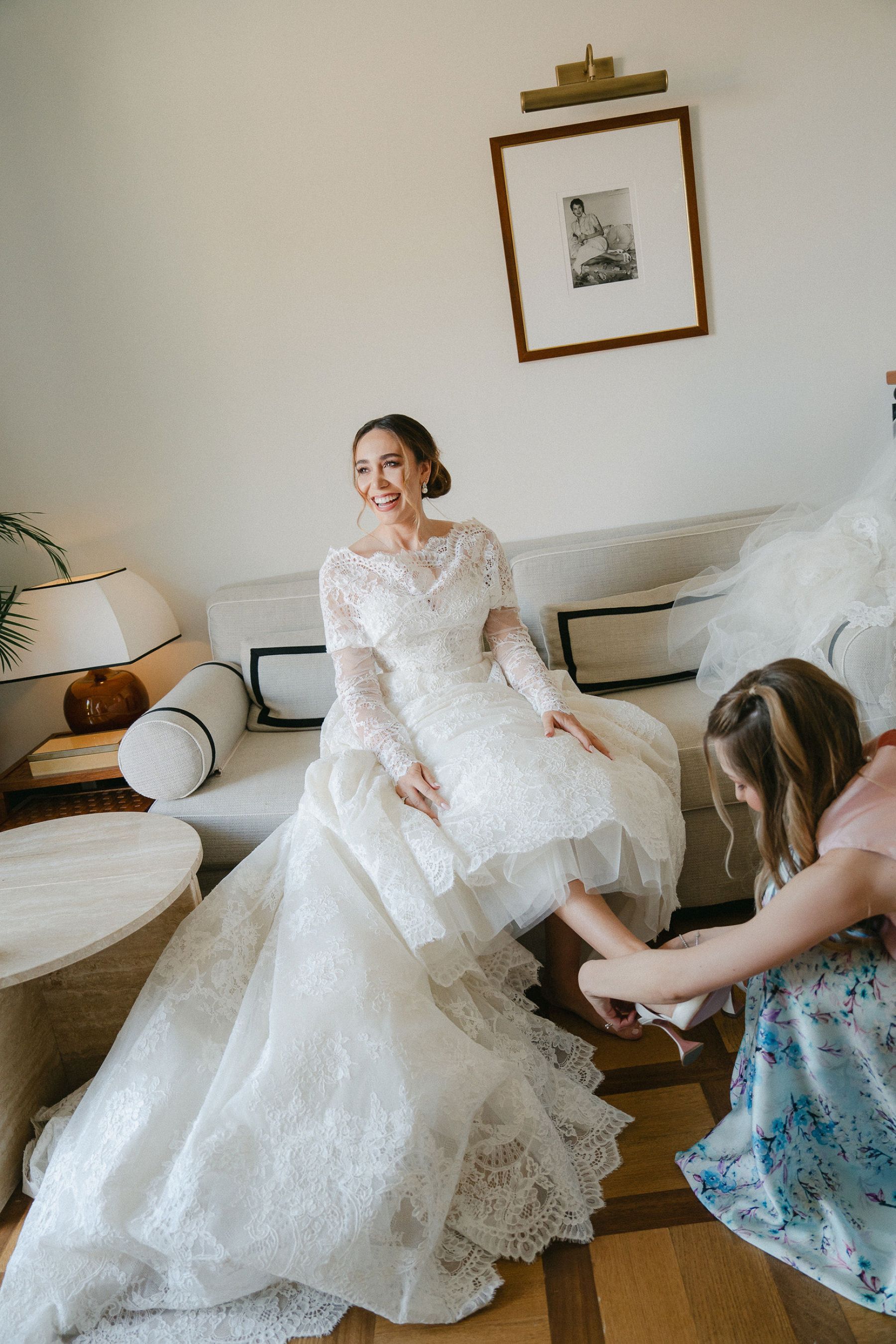 From High School Friends to Forever: Vanessa &amp; Lorenzo's Wedding at Villa Durazzo, Portofino photo