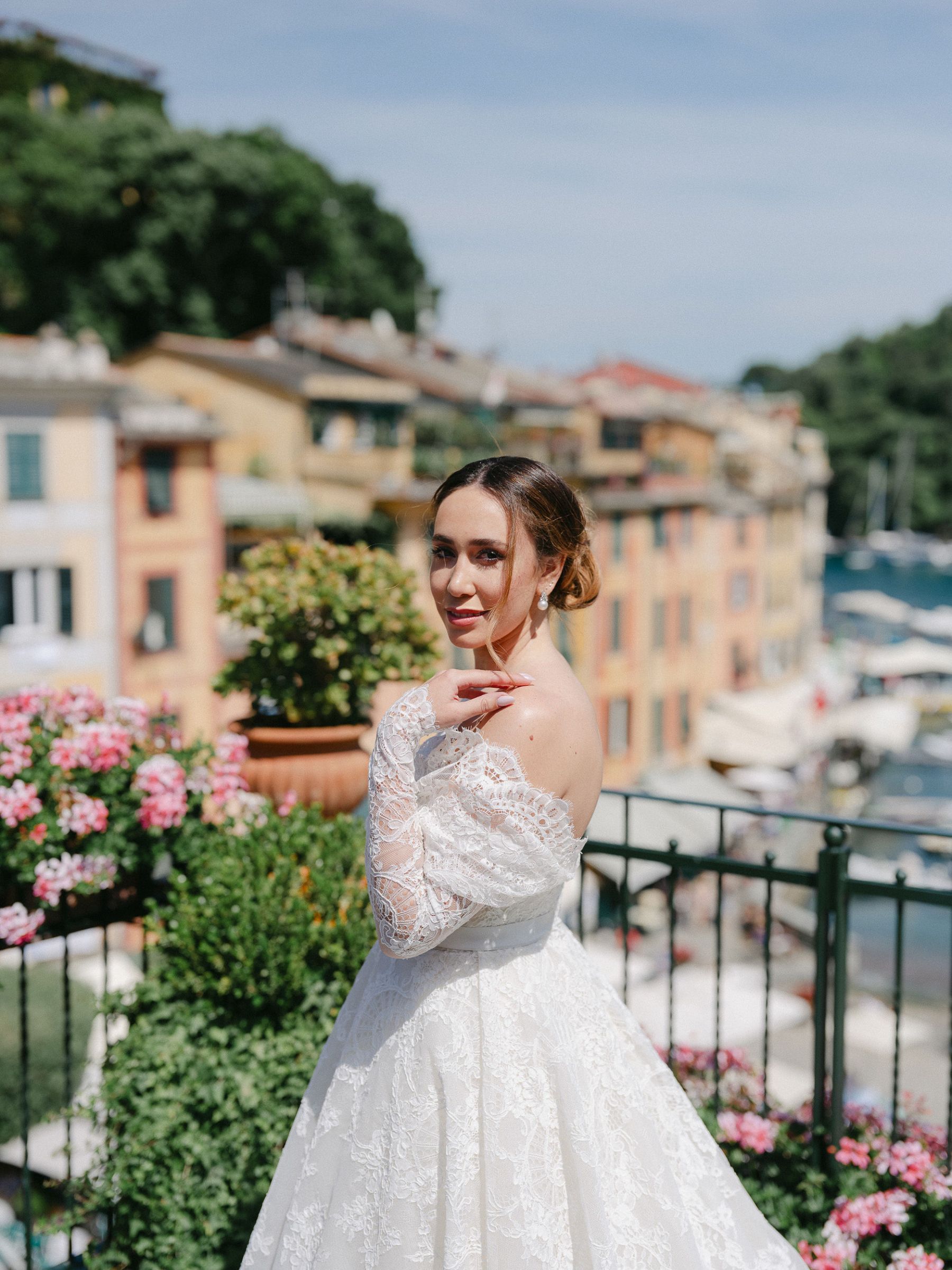 From High School Friends to Forever: Vanessa &amp; Lorenzo's Wedding at Villa Durazzo, Portofino photo