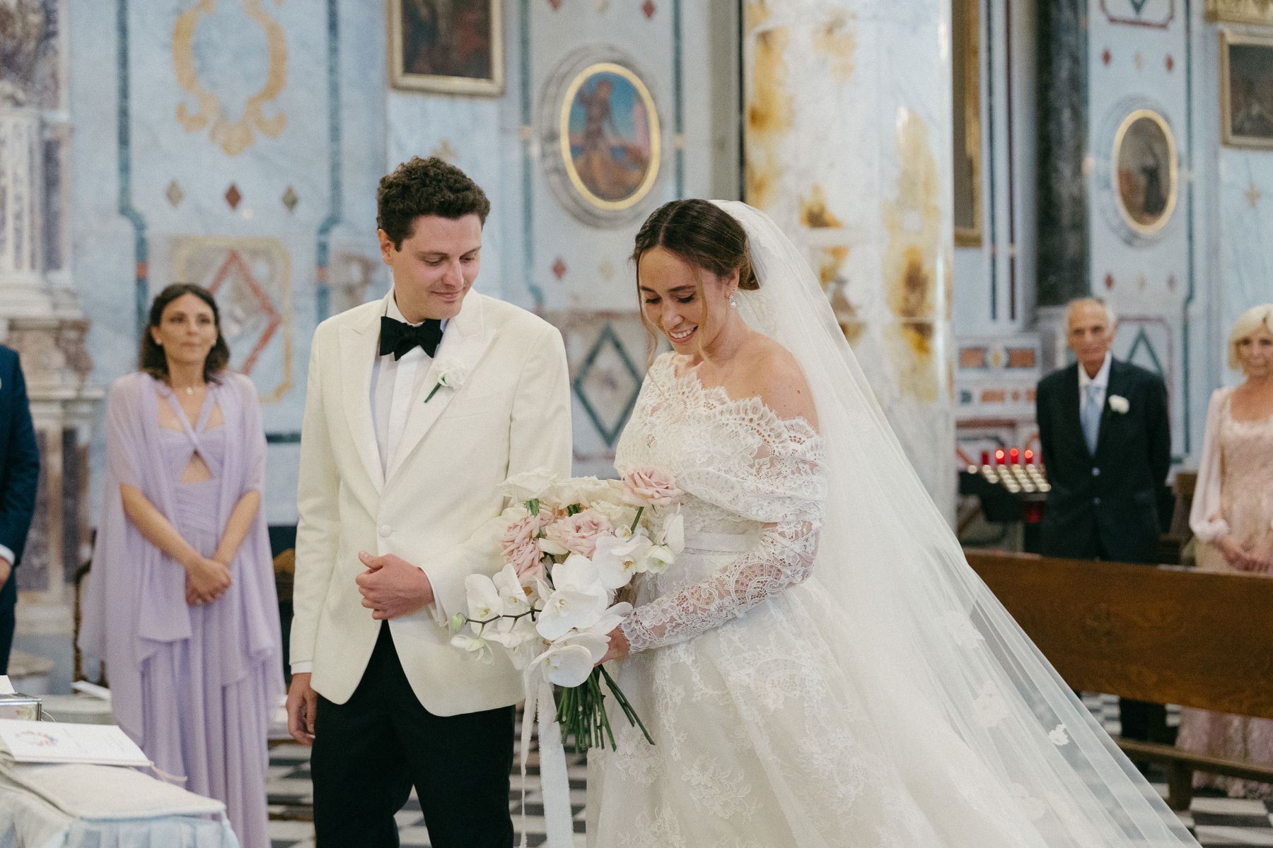 From High School Friends to Forever: Vanessa &amp; Lorenzo's Wedding at Villa Durazzo, Portofino photo