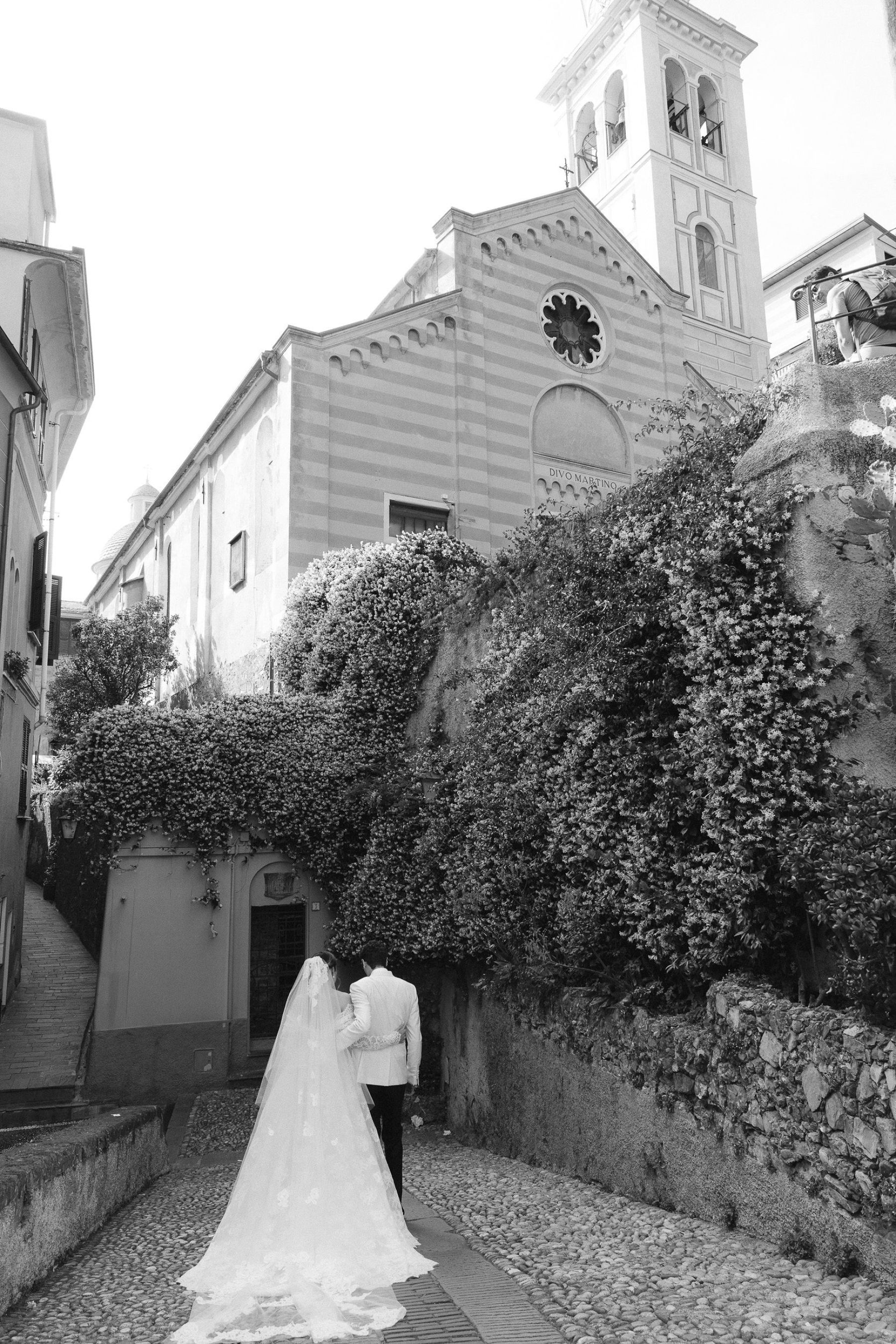 From High School Friends to Forever: Vanessa &amp; Lorenzo's Wedding at Villa Durazzo, Portofino photo