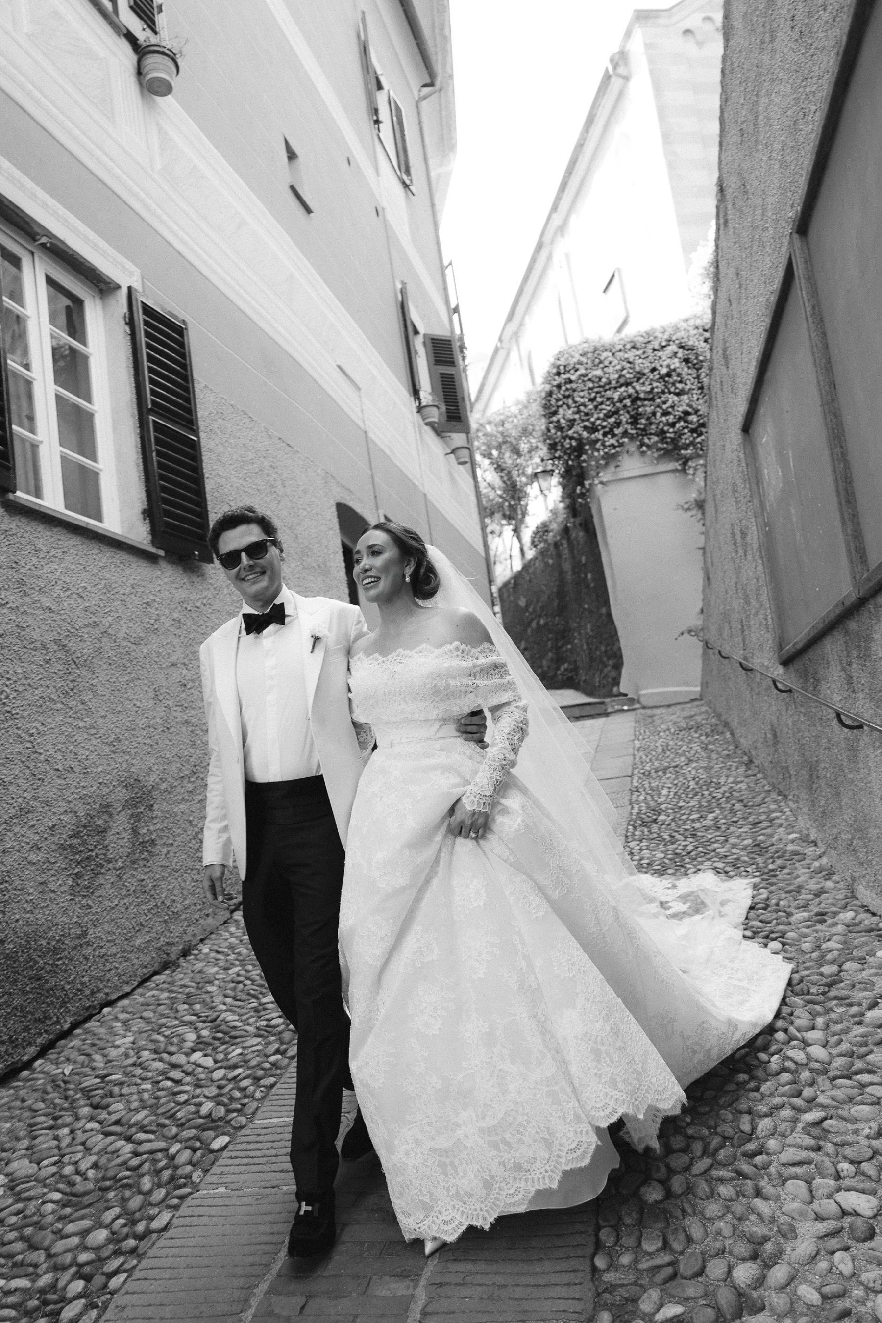 From High School Friends to Forever: Vanessa &amp; Lorenzo's Wedding at Villa Durazzo, Portofino photo