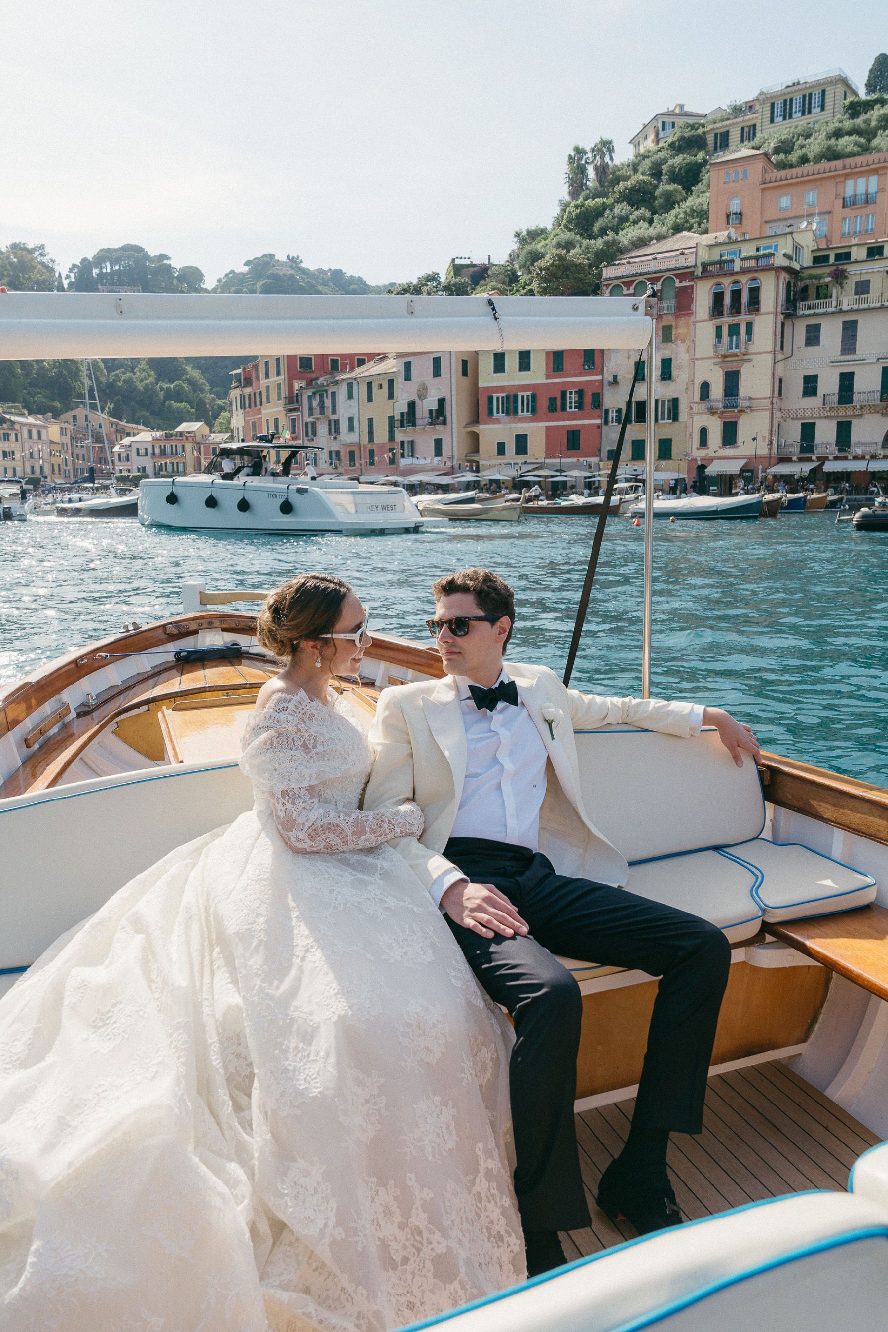 From High School Friends to Forever: Vanessa &amp; Lorenzo's Wedding at Villa Durazzo, Portofino photo