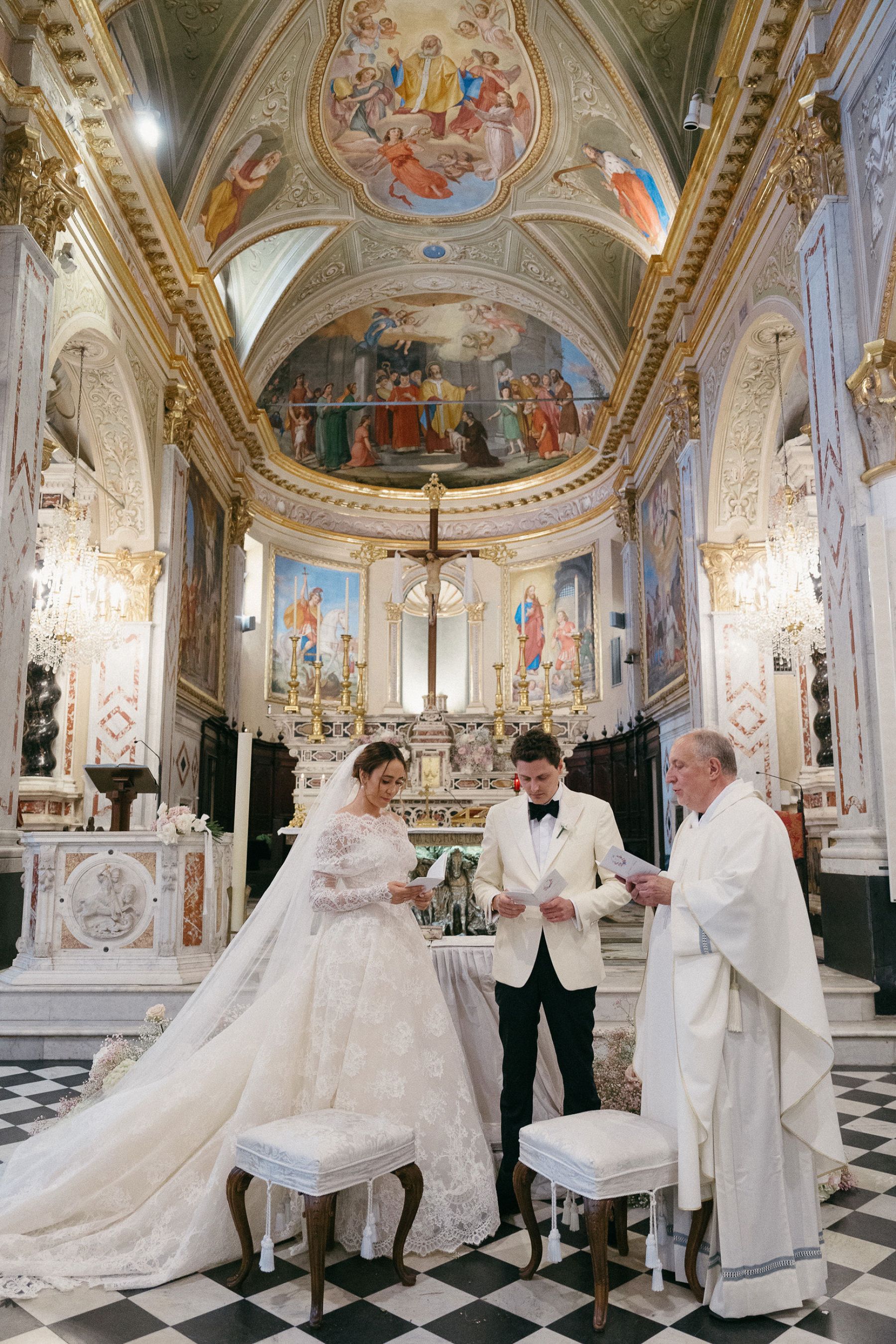 From High School Friends to Forever: Vanessa &amp; Lorenzo's Wedding at Villa Durazzo, Portofino photo