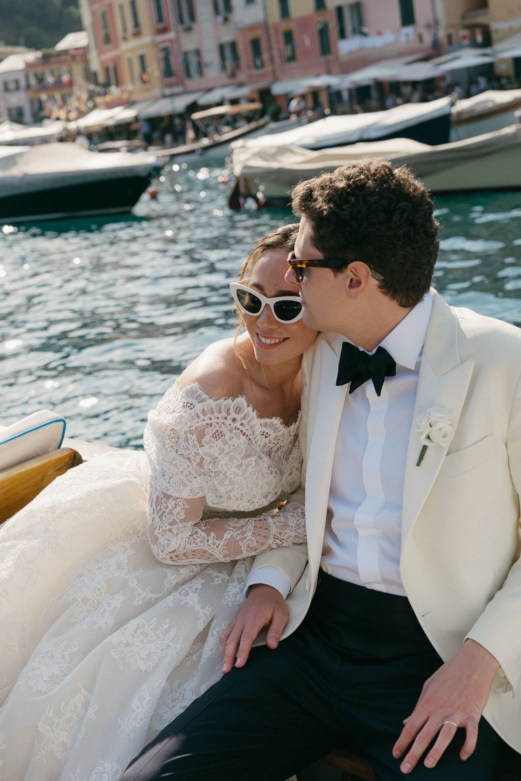 From High School Friends to Forever: Vanessa &amp; Lorenzo's Wedding at Villa Durazzo, Portofino photo