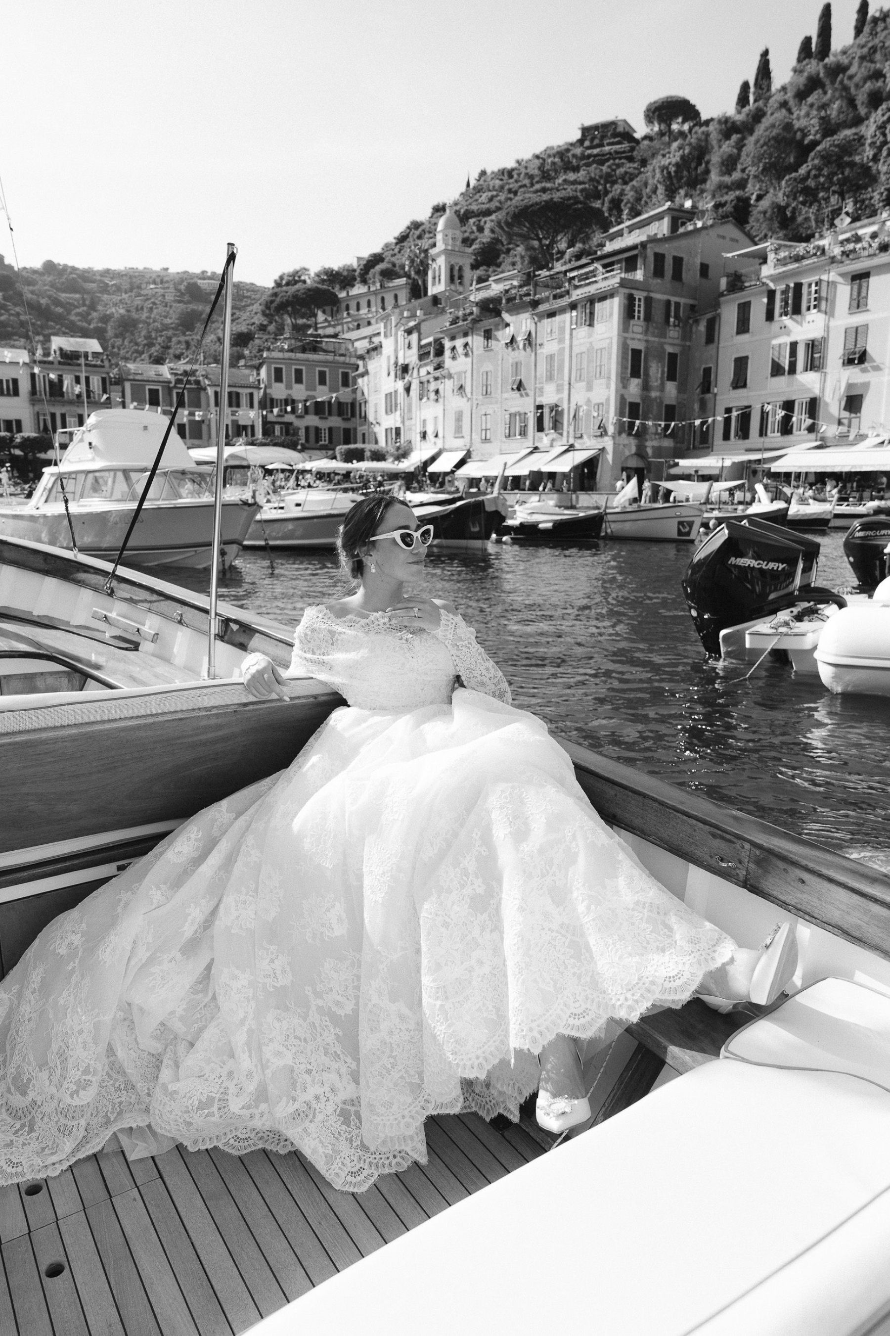 From High School Friends to Forever: Vanessa &amp; Lorenzo's Wedding at Villa Durazzo, Portofino photo