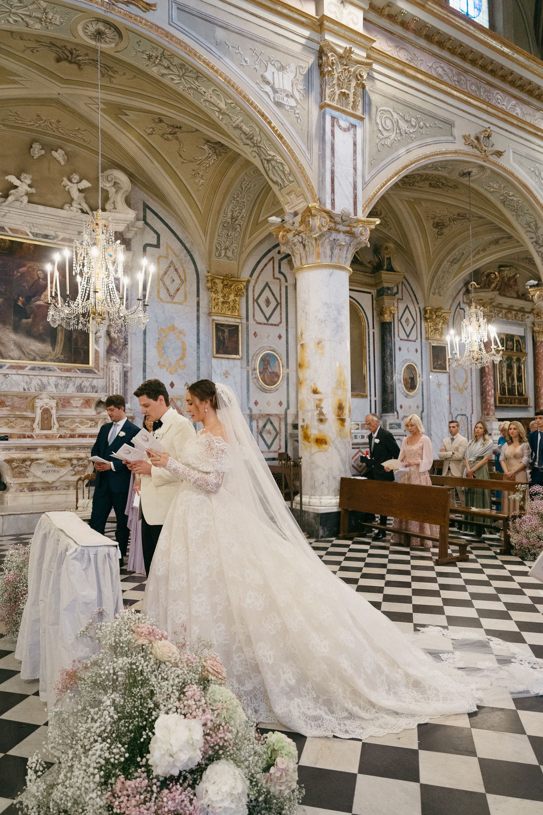 From High School Friends to Forever: Vanessa &amp; Lorenzo's Wedding at Villa Durazzo, Portofino photo