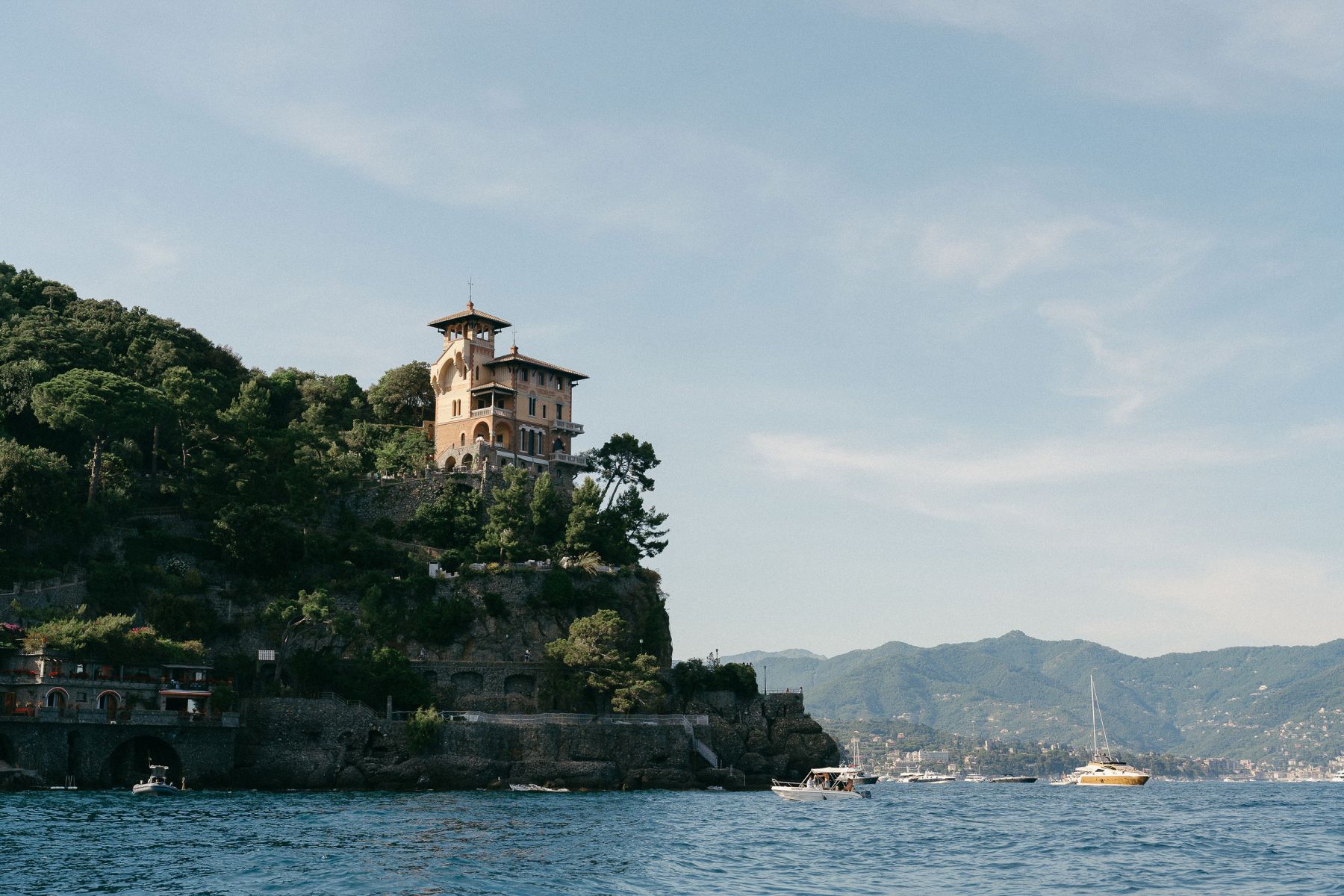 From High School Friends to Forever: Vanessa &amp; Lorenzo's Wedding at Villa Durazzo, Portofino photo