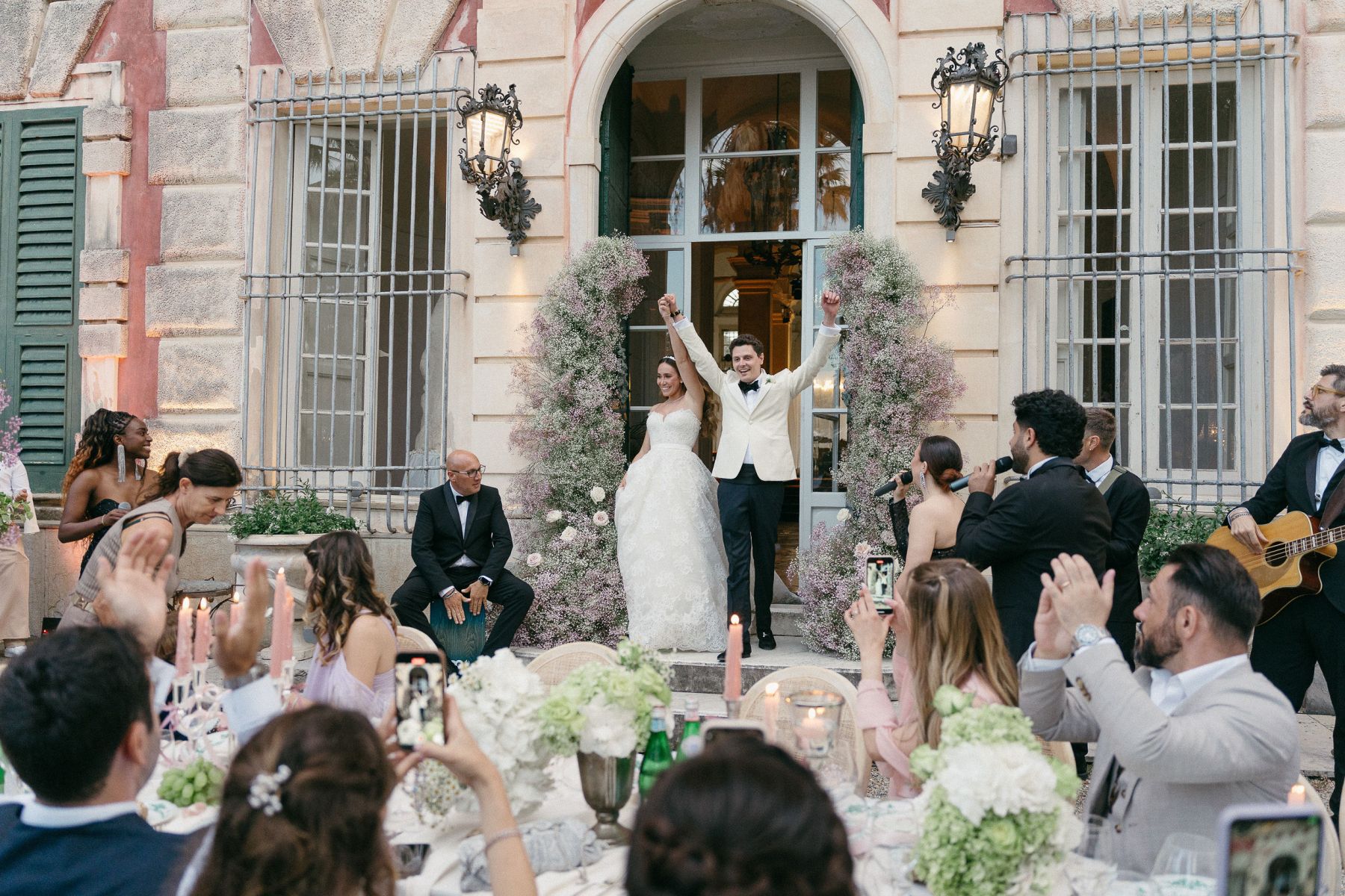 From High School Friends to Forever: Vanessa &amp; Lorenzo's Wedding at Villa Durazzo, Portofino photo