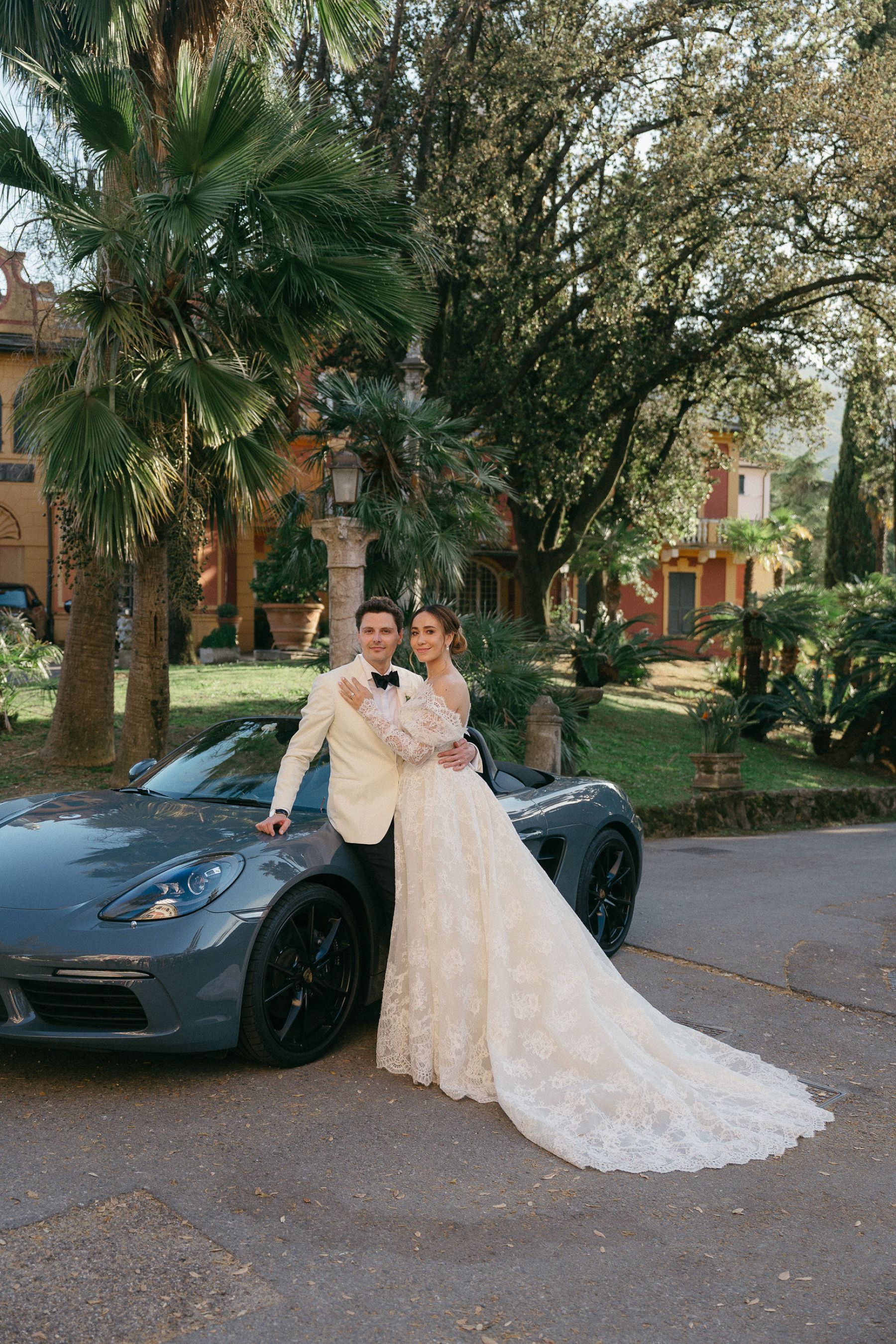 From High School Friends to Forever: Vanessa &amp; Lorenzo's Wedding at Villa Durazzo, Portofino photo