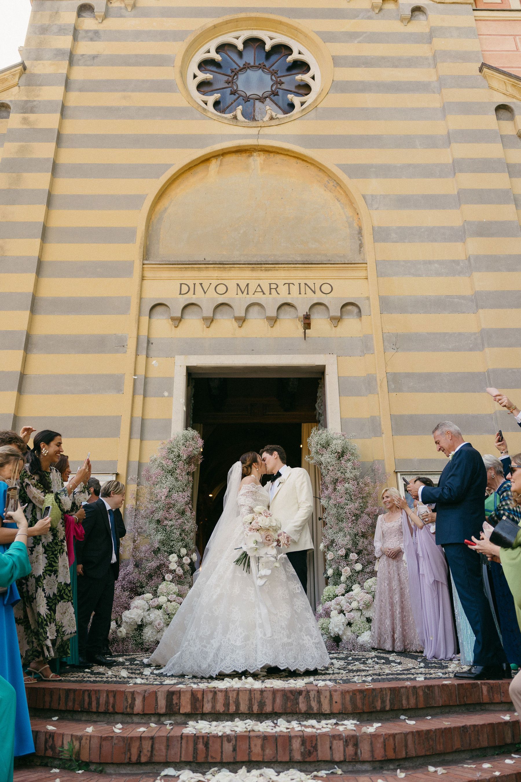 From High School Friends to Forever: Vanessa &amp; Lorenzo's Wedding at Villa Durazzo, Portofino photo
