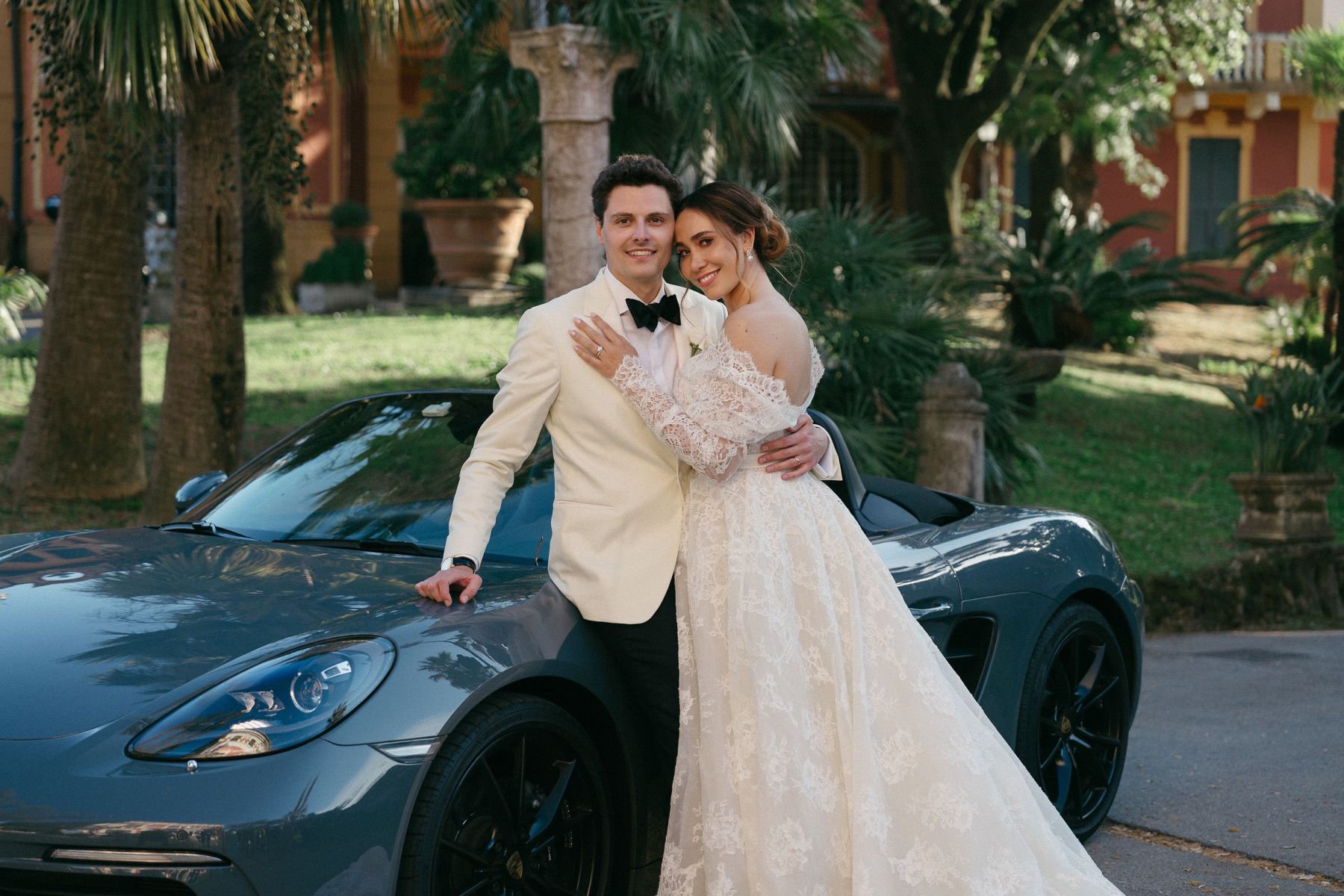 From High School Friends to Forever: Vanessa &amp; Lorenzo's Wedding at Villa Durazzo, Portofino photo