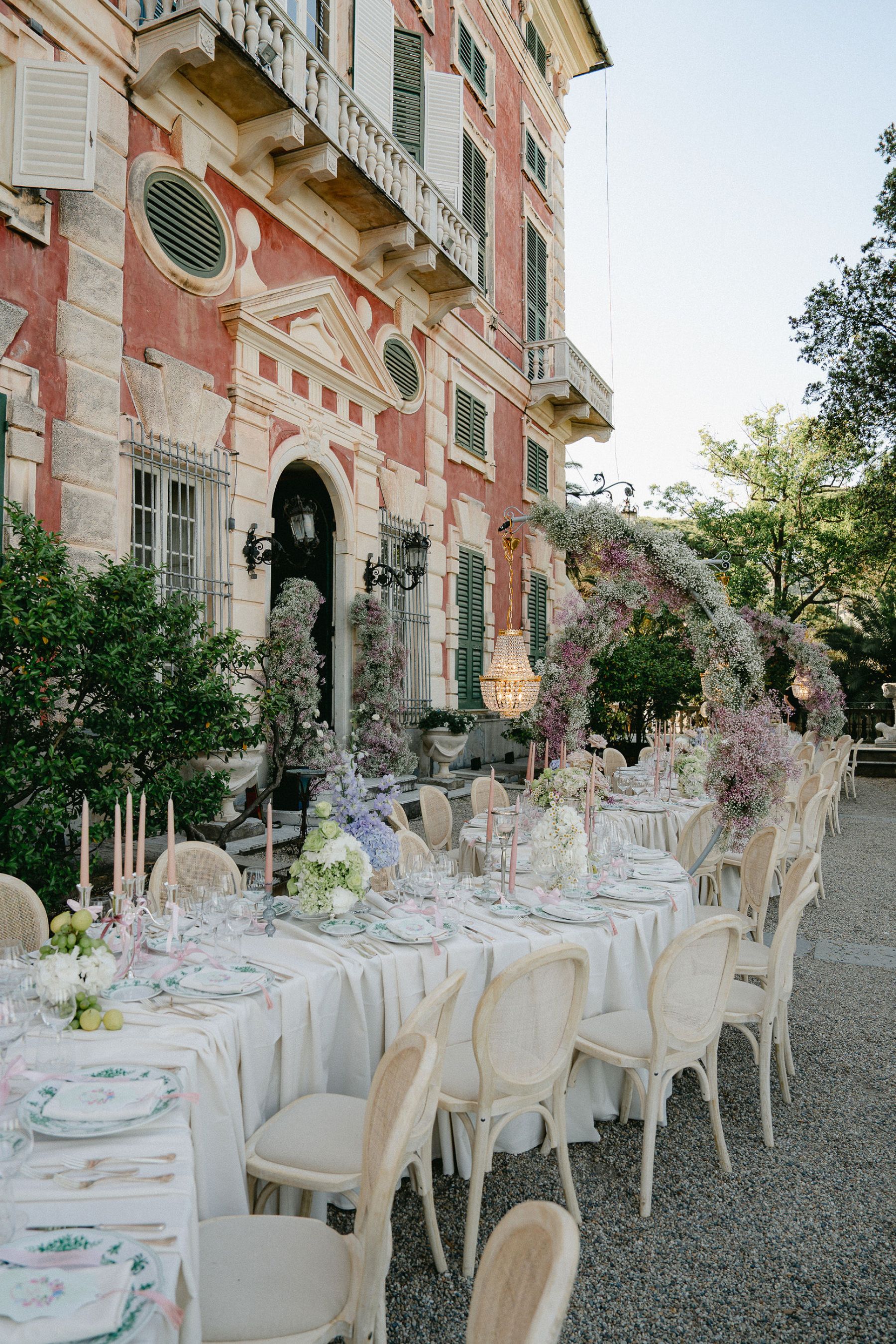 From High School Friends to Forever: Vanessa &amp; Lorenzo's Wedding at Villa Durazzo, Portofino photo