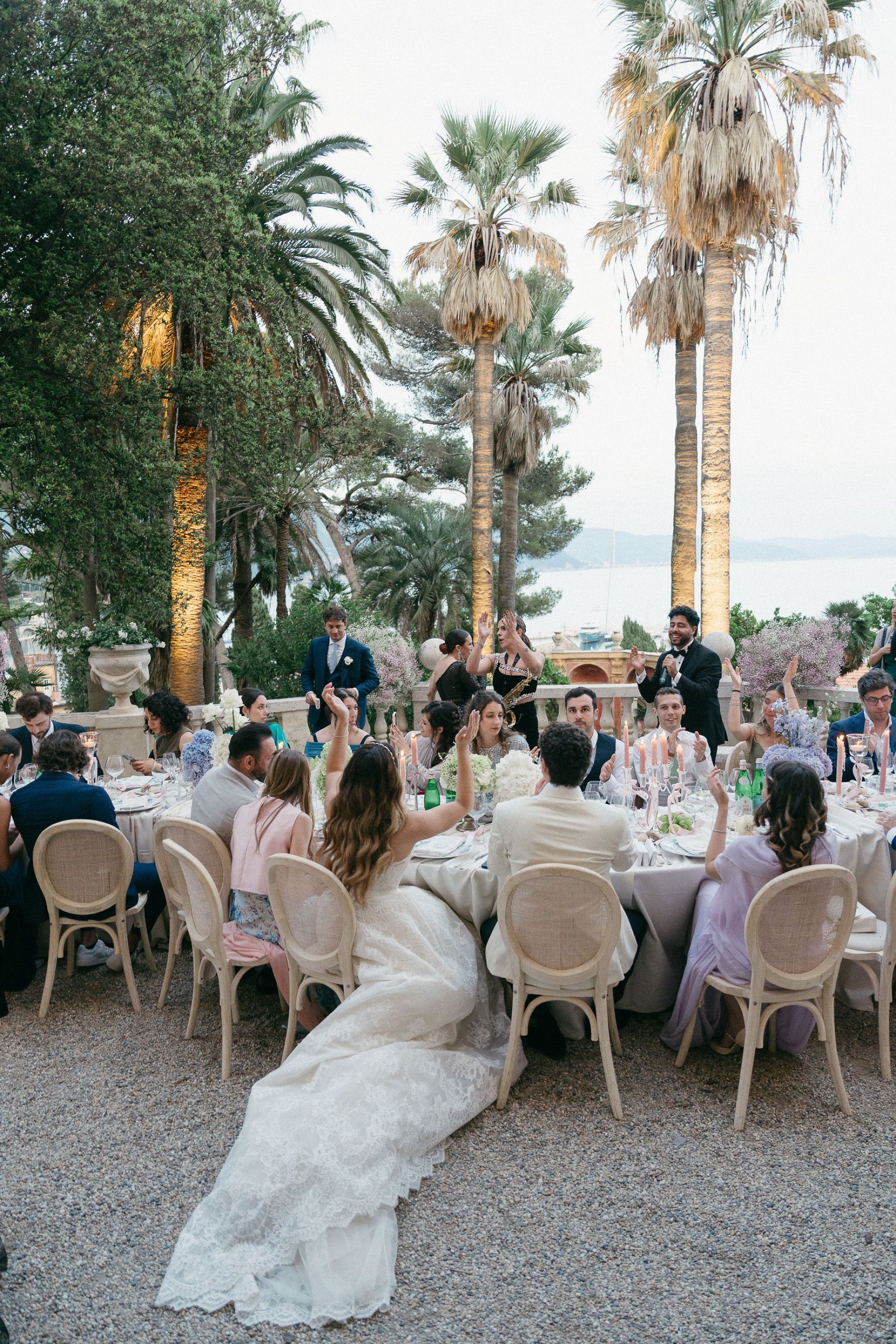 From High School Friends to Forever: Vanessa &amp; Lorenzo's Wedding at Villa Durazzo, Portofino photo