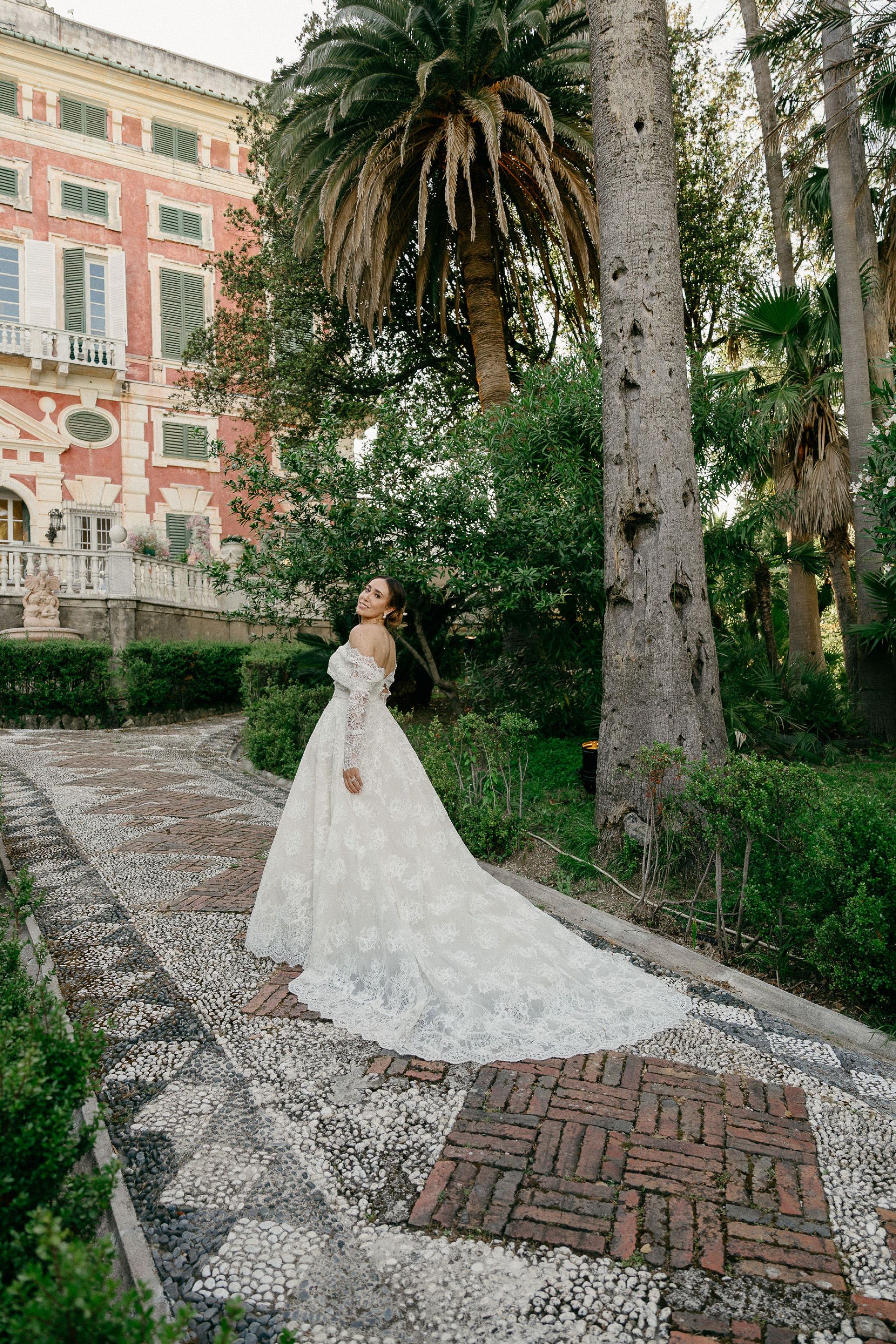 From High School Friends to Forever: Vanessa &amp; Lorenzo's Wedding at Villa Durazzo, Portofino photo