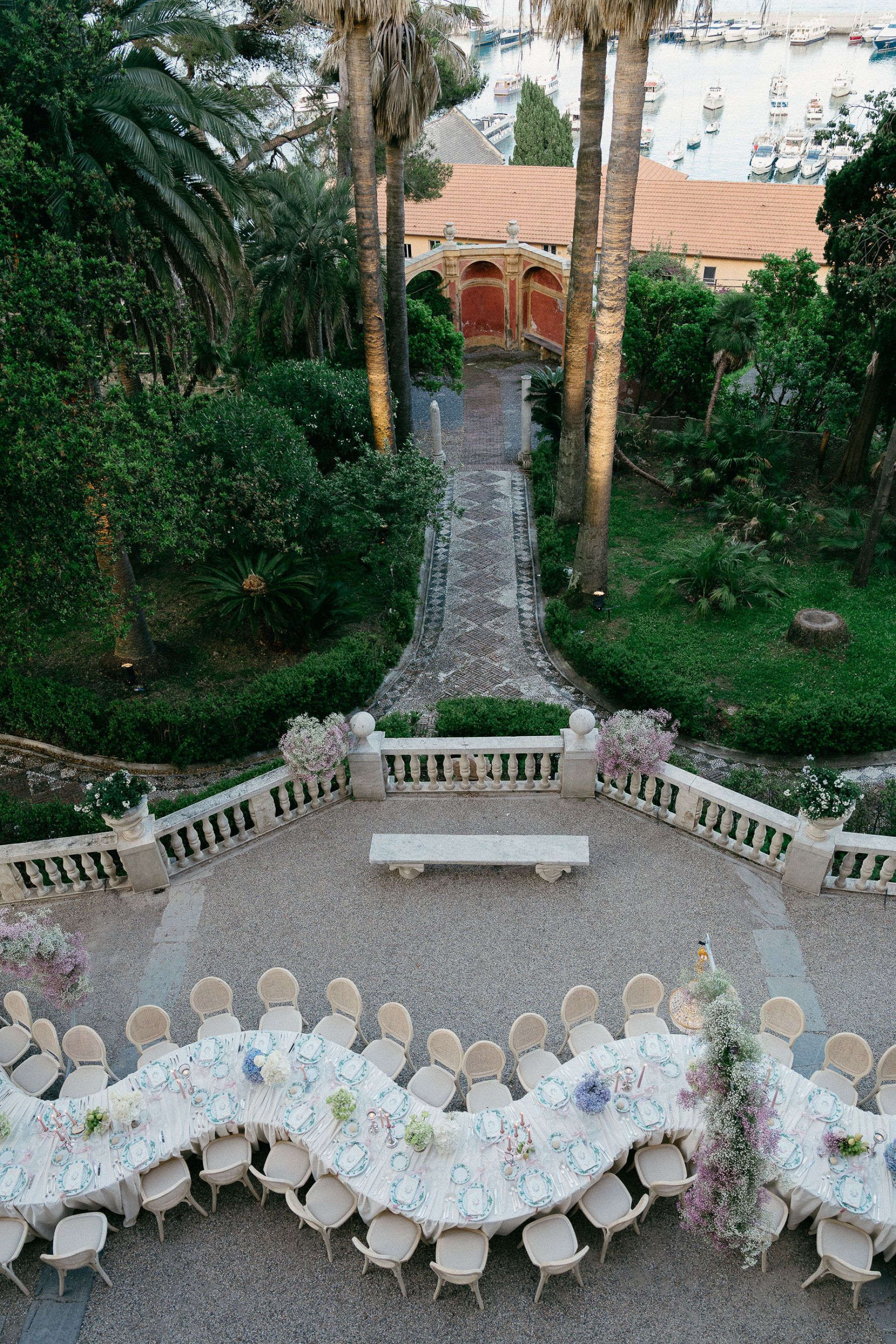 From High School Friends to Forever: Vanessa &amp; Lorenzo's Wedding at Villa Durazzo, Portofino photo