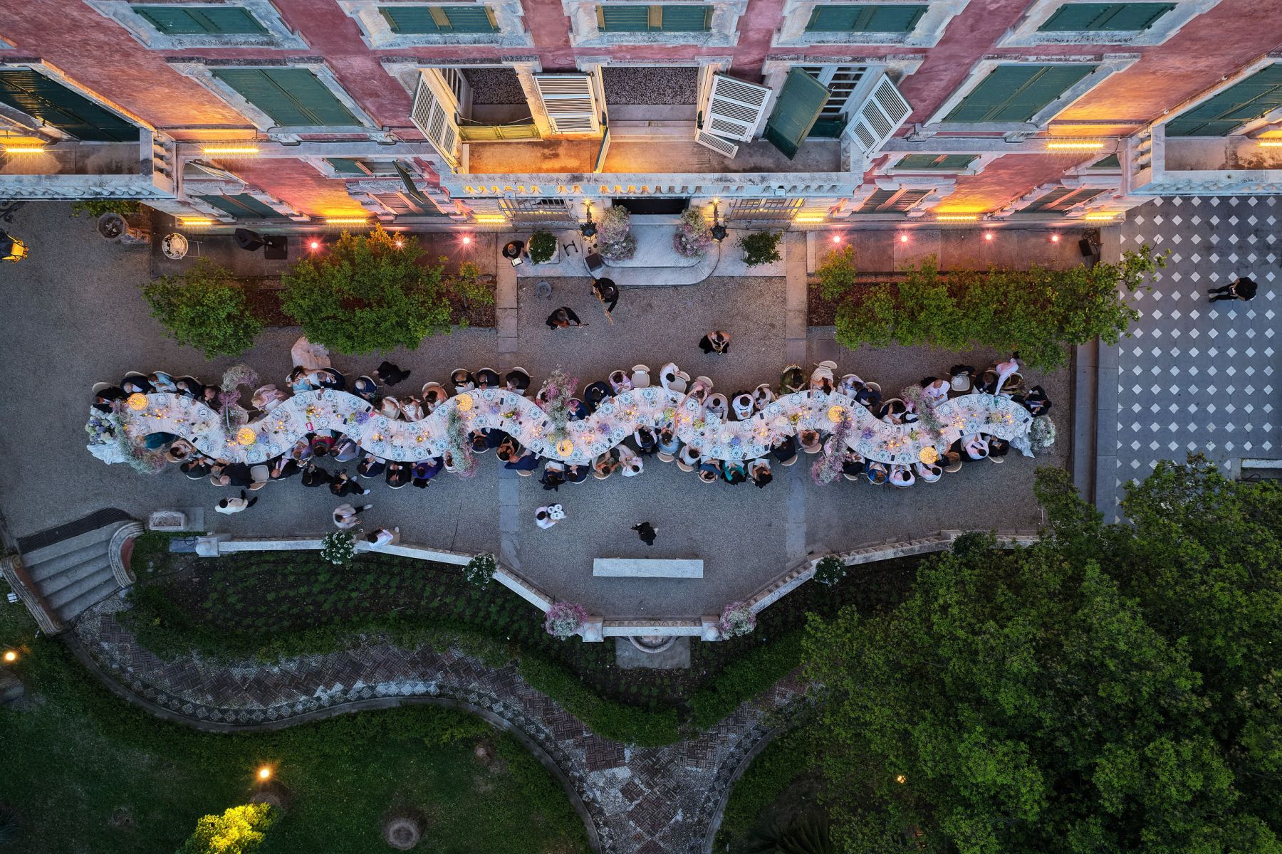 From High School Friends to Forever: Vanessa &amp; Lorenzo's Wedding at Villa Durazzo, Portofino photo