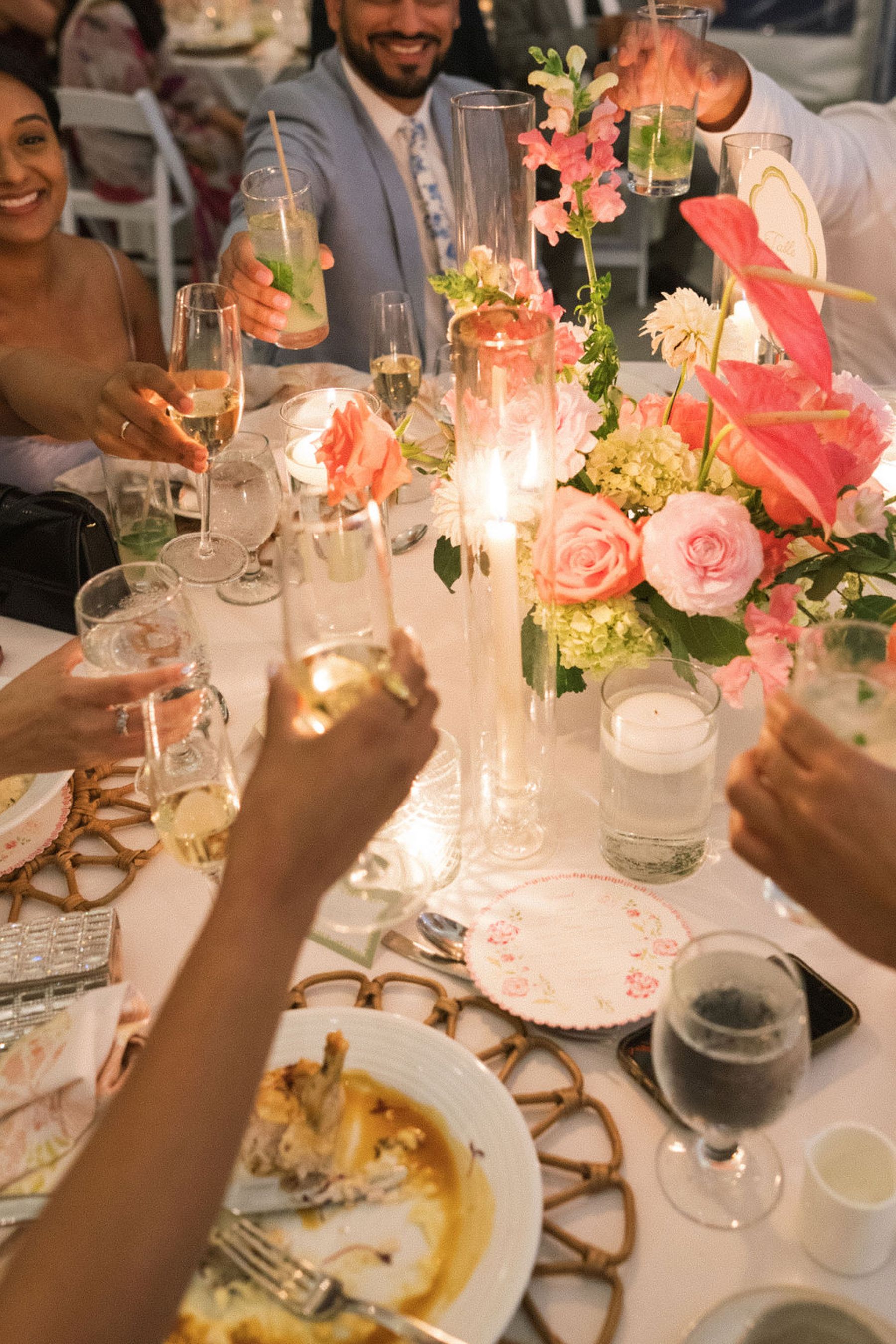 Pink Peonies, Personal Vows, and a Weekend Nobody Wanted to End: Rachel &amp; Shaan's Wedding at Gurney's Resort Montauk photo