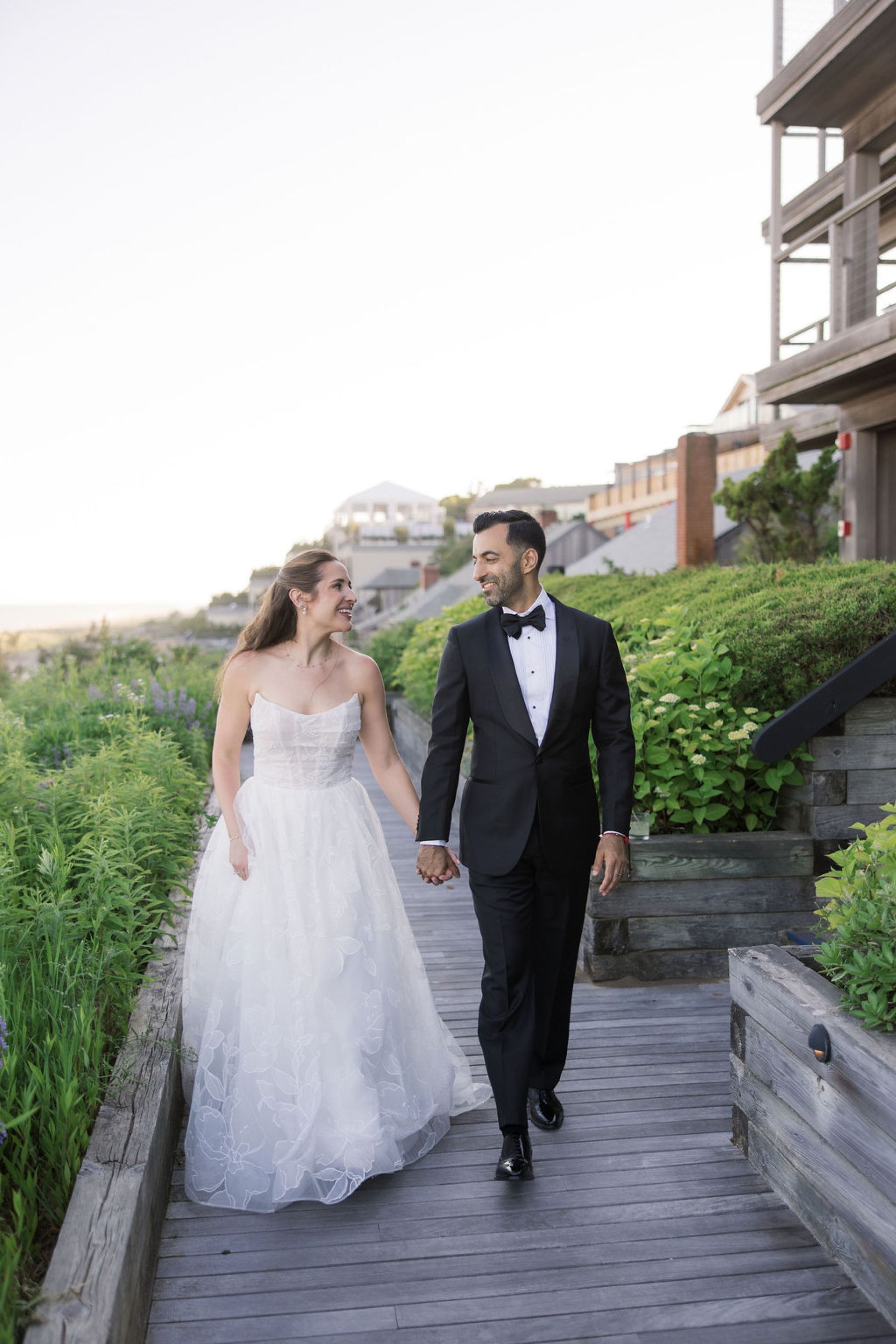 Pink Peonies, Personal Vows, and a Weekend Nobody Wanted to End: Rachel &amp; Shaan's Wedding at Gurney's Resort Montauk photo
