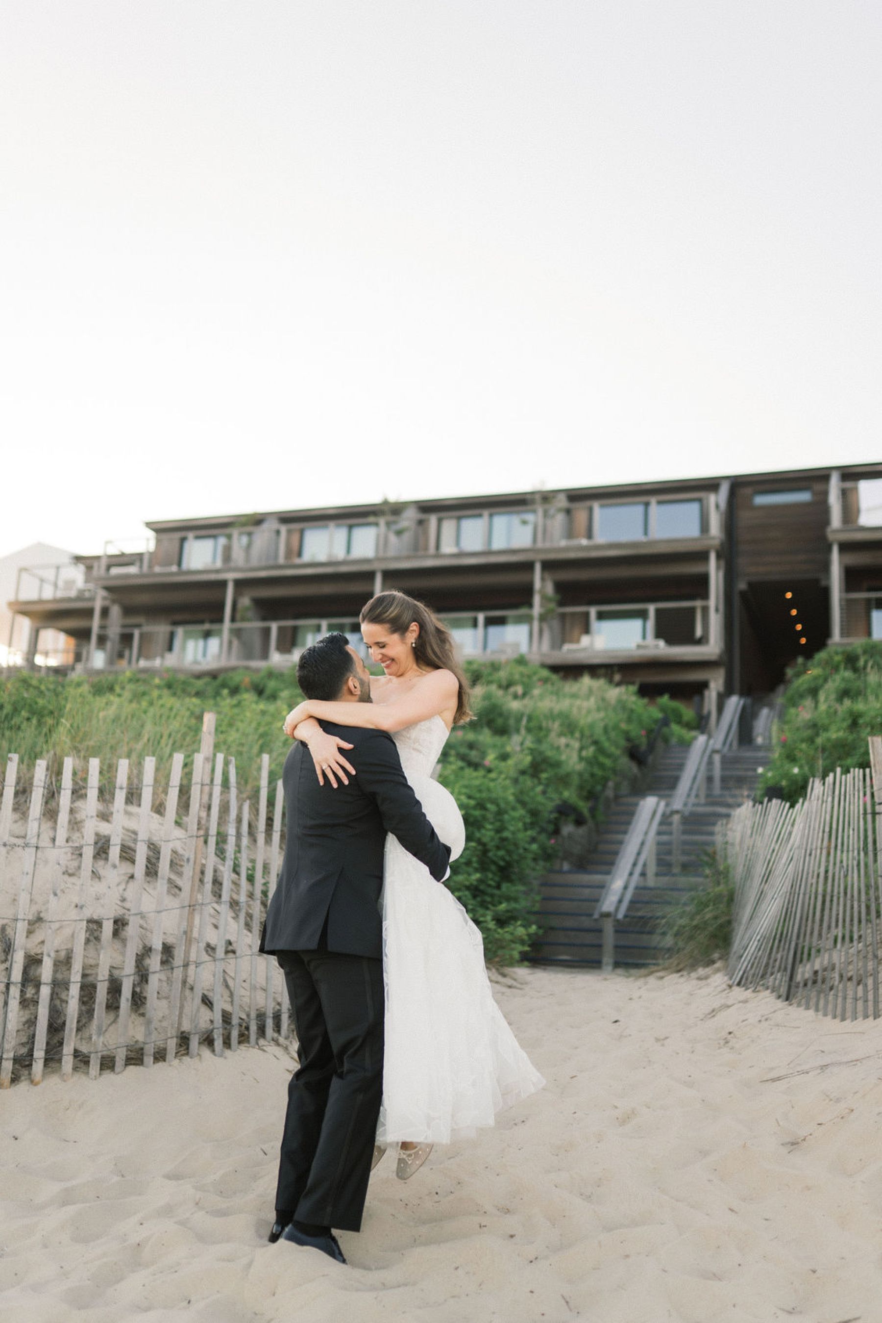 Pink Peonies, Personal Vows, and a Weekend Nobody Wanted to End: Rachel &amp; Shaan's Wedding at Gurney's Resort Montauk photo