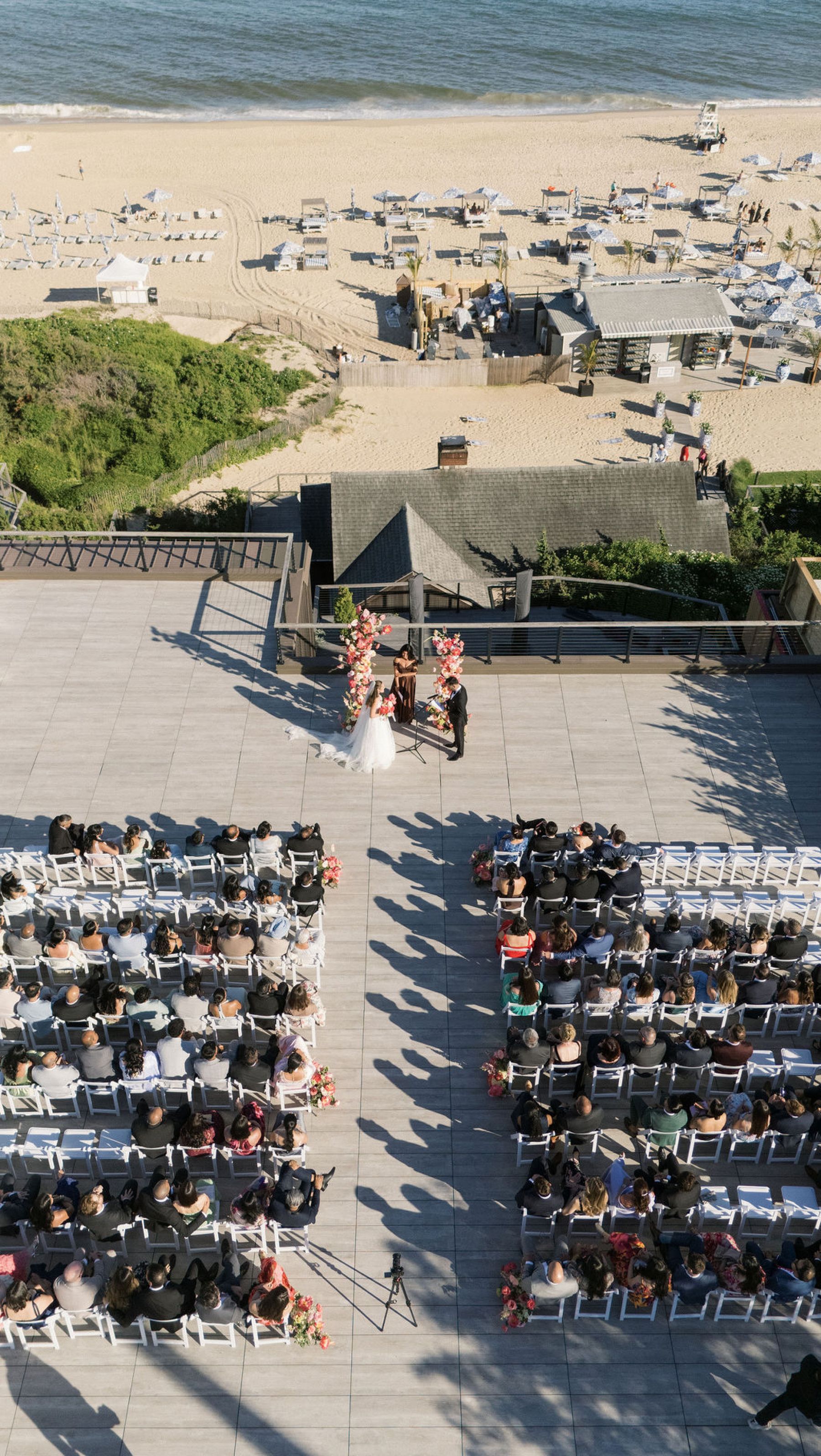 Pink Peonies, Personal Vows, and a Weekend Nobody Wanted to End: Rachel &amp; Shaan's Wedding at Gurney's Resort Montauk photo
