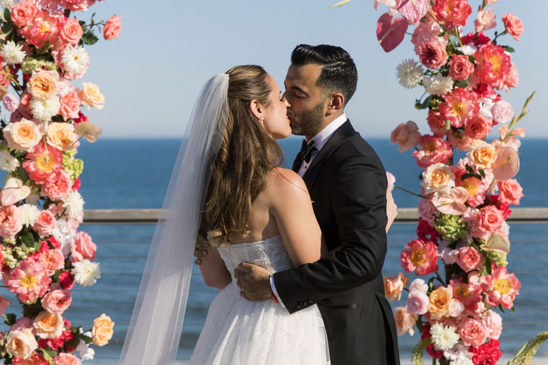 Pink Peonies, Personal Vows, and a Weekend Nobody Wanted to End: Rachel &amp; Shaan's Wedding at Gurney's Resort Montauk photo