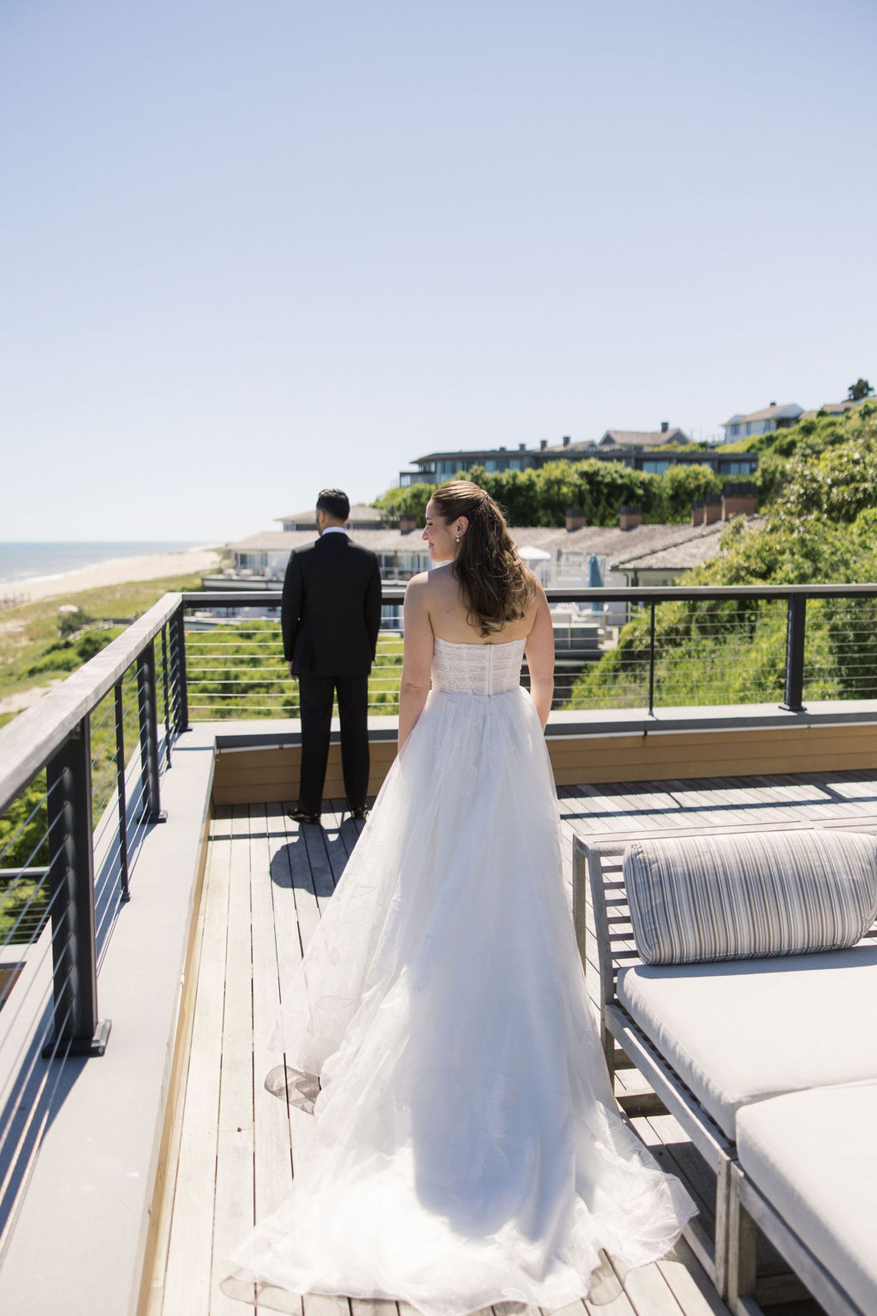 Pink Peonies, Personal Vows, and a Weekend Nobody Wanted to End: Rachel &amp; Shaan's Wedding at Gurney's Resort Montauk photo