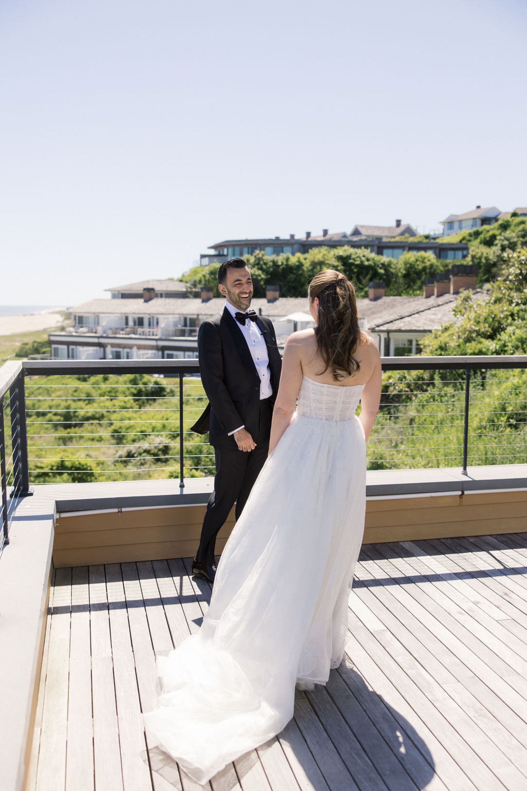 Pink Peonies, Personal Vows, and a Weekend Nobody Wanted to End: Rachel &amp; Shaan's Wedding at Gurney's Resort Montauk photo