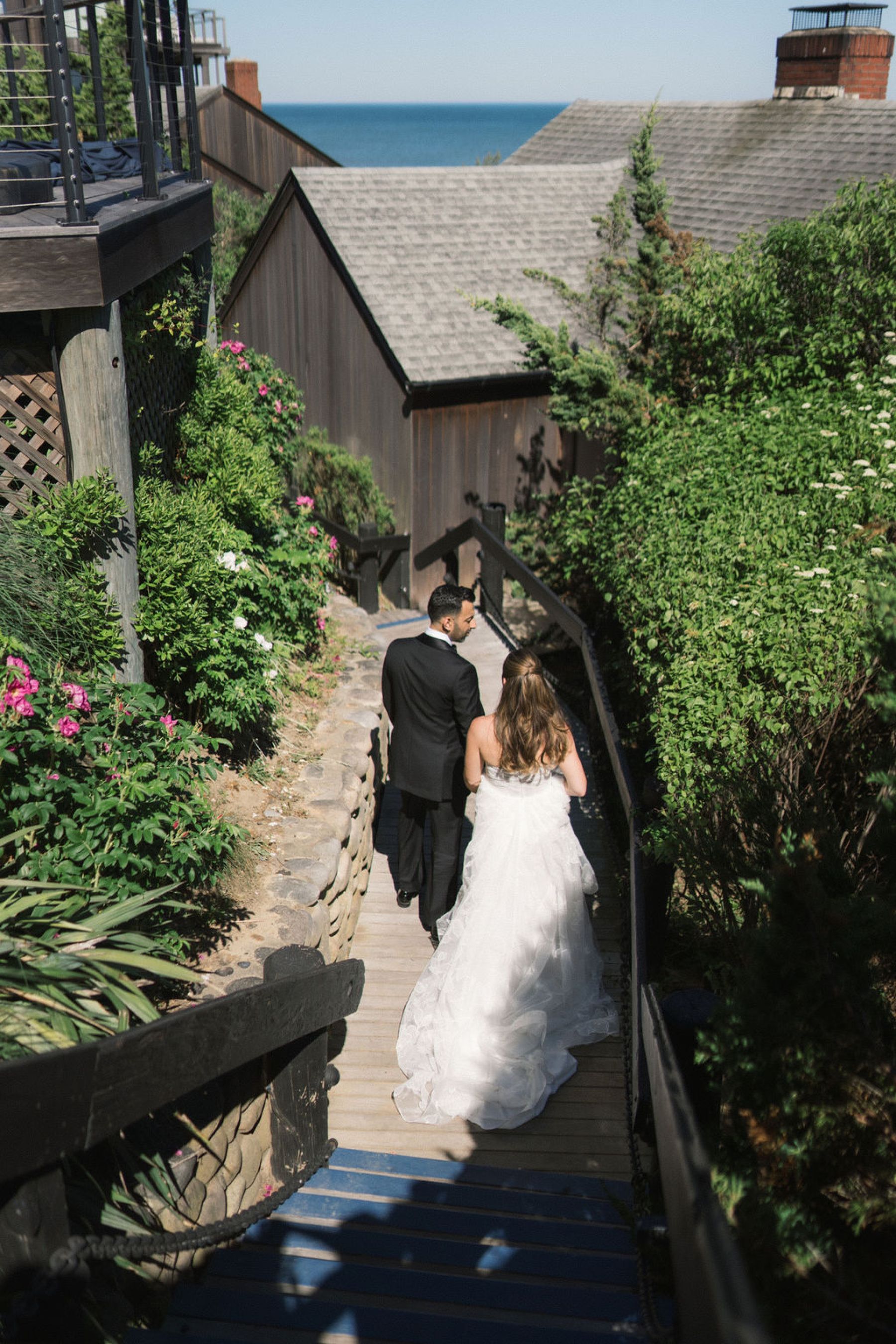 Pink Peonies, Personal Vows, and a Weekend Nobody Wanted to End: Rachel &amp; Shaan's Wedding at Gurney's Resort Montauk photo