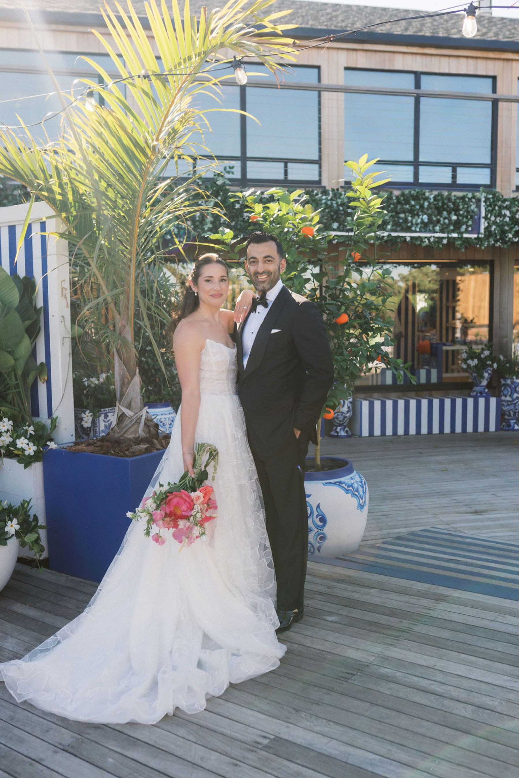 Pink Peonies, Personal Vows, and a Weekend Nobody Wanted to End: Rachel &amp; Shaan's Wedding at Gurney's Resort Montauk photo