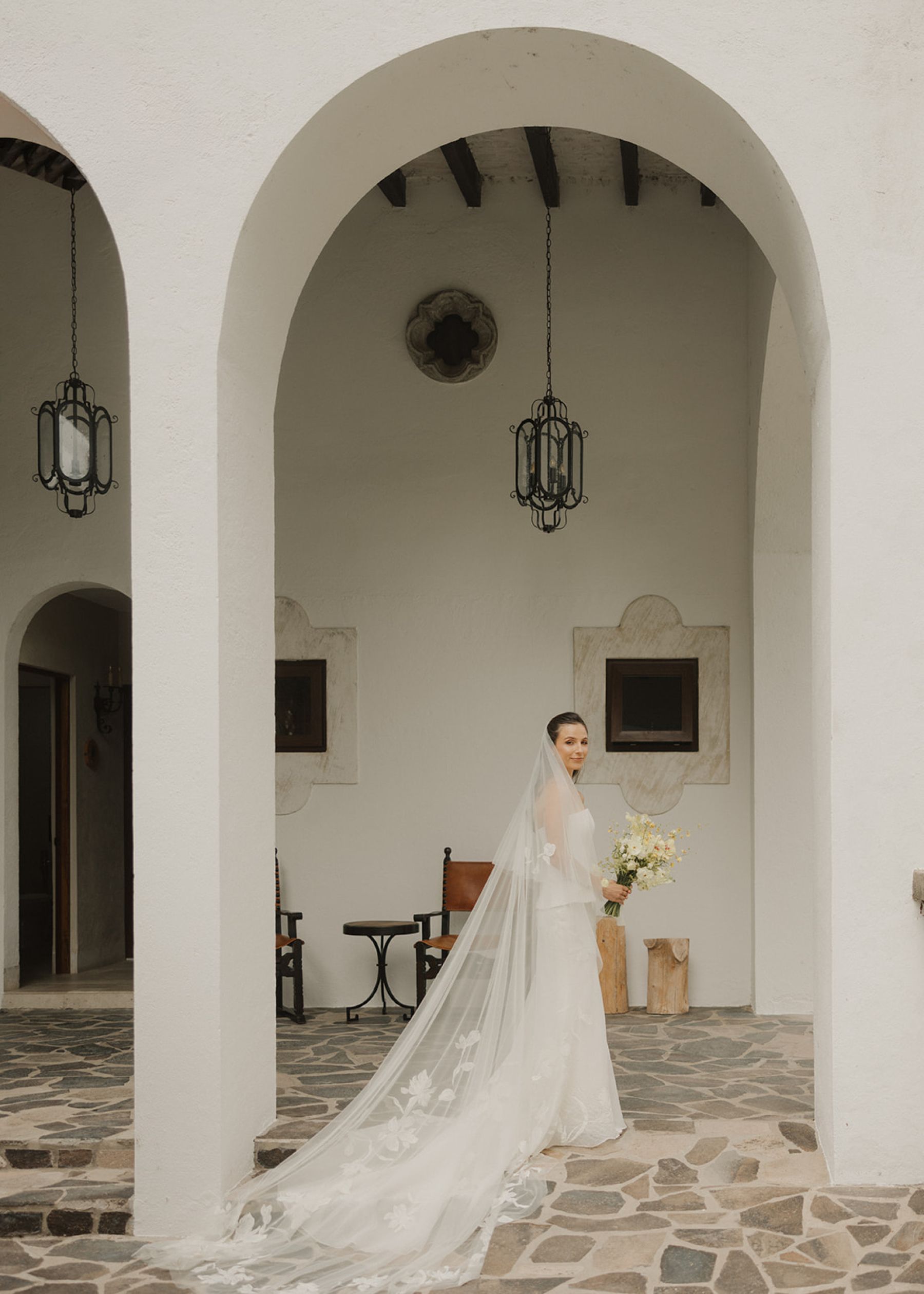 A Garden Party, a Hacienda Chapel, and a Tequila Train: Viviana &amp; Alex's Wedding at Herencia de Allende photo