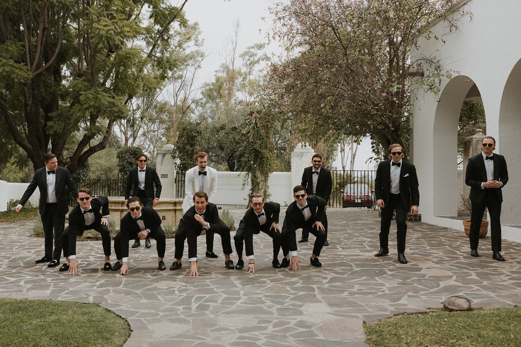 A Garden Party, a Hacienda Chapel, and a Tequila Train: Viviana &amp; Alex's Wedding at Herencia de Allende photo