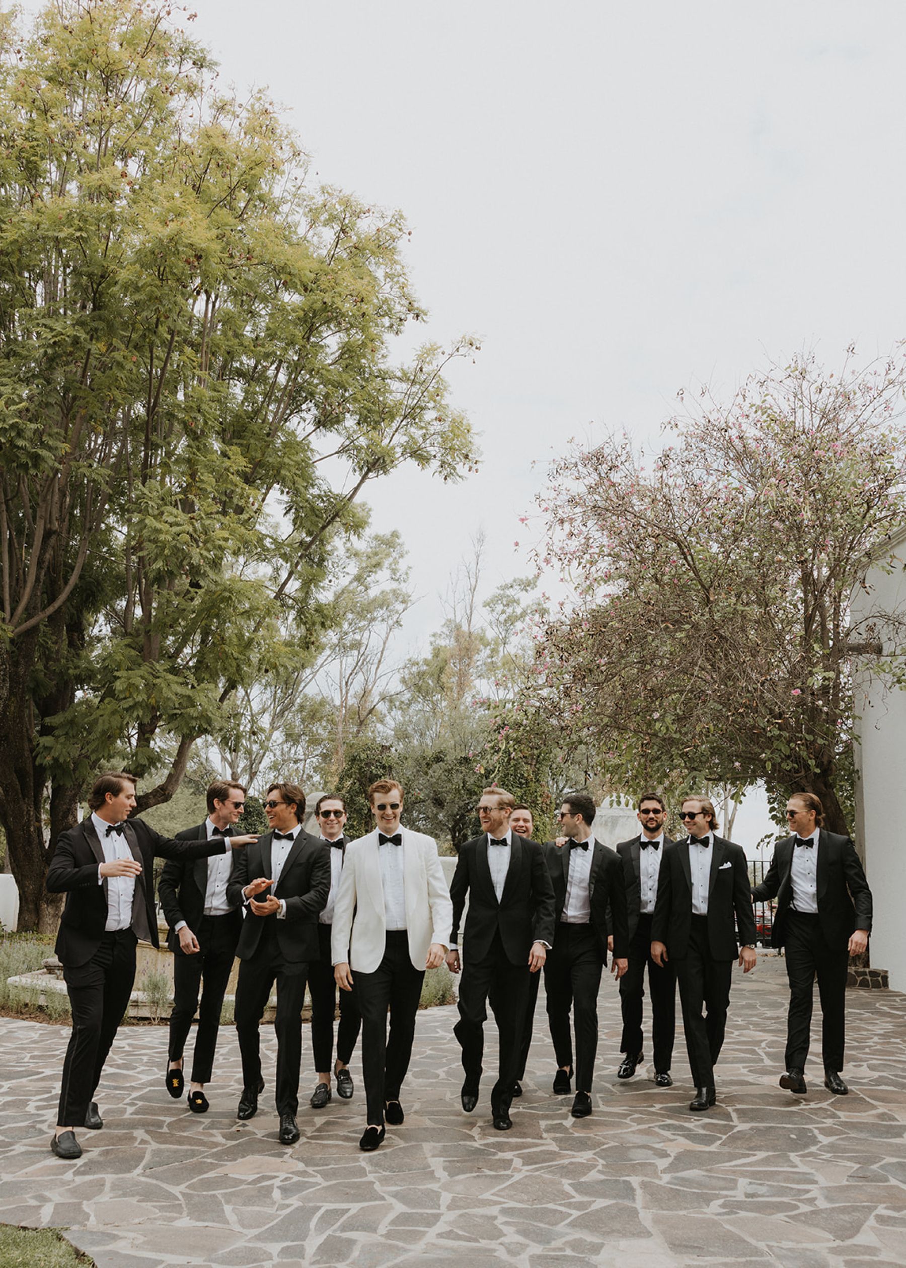 A Garden Party, a Hacienda Chapel, and a Tequila Train: Viviana &amp; Alex's Wedding at Herencia de Allende photo