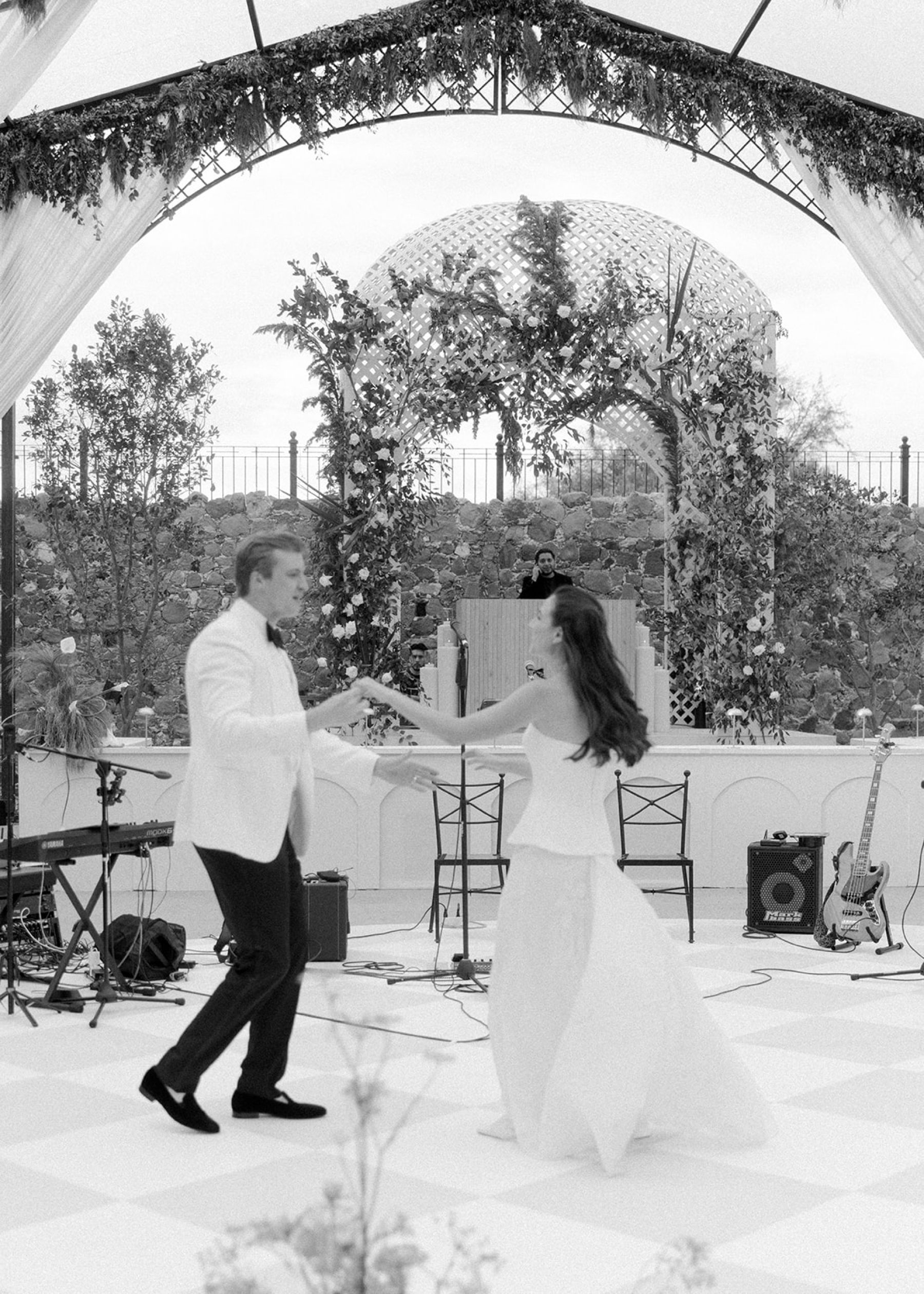 A Garden Party, a Hacienda Chapel, and a Tequila Train: Viviana &amp; Alex's Wedding at Herencia de Allende photo