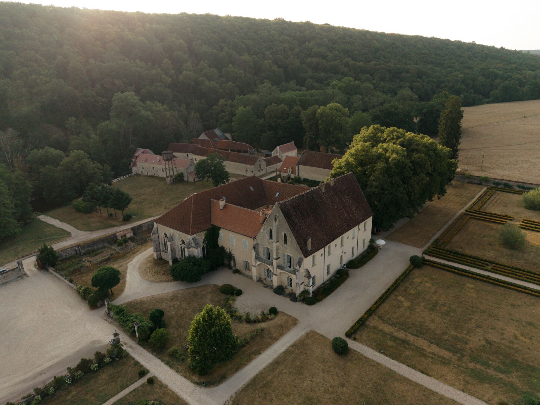 Look at Me, I Have Something to Ask You: Léanne &amp; Louis's Wedding at a Burgundy Abbey photo