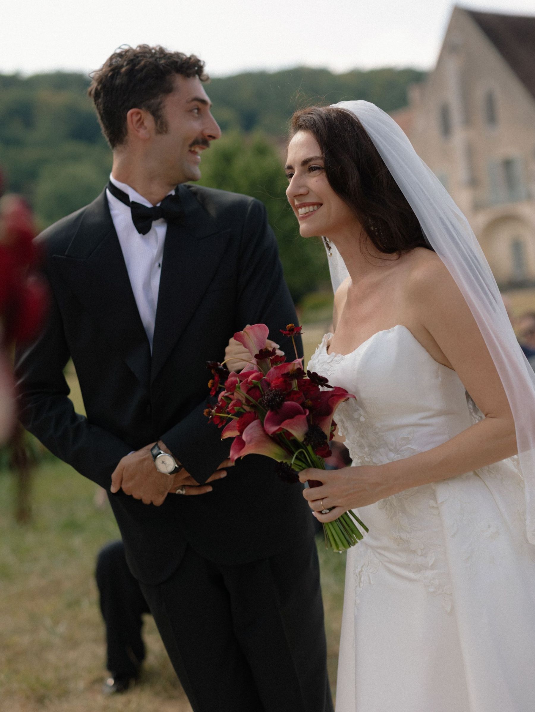 Look at Me, I Have Something to Ask You: Léanne &amp; Louis's Wedding at a Burgundy Abbey photo