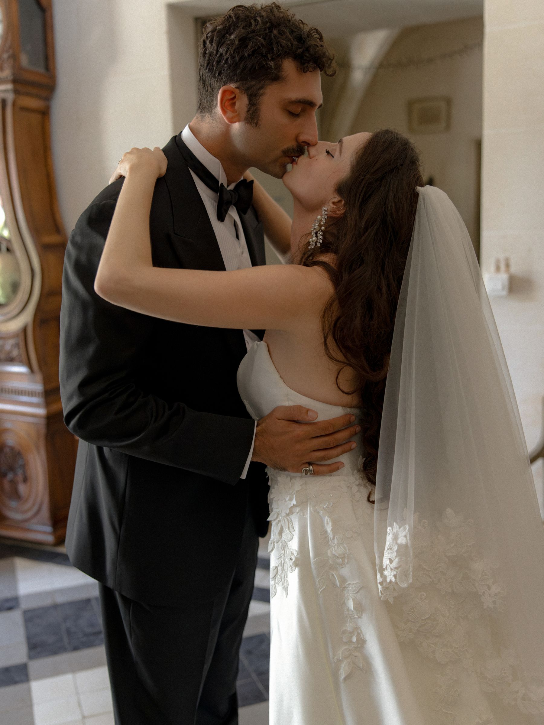 Look at Me, I Have Something to Ask You: Léanne &amp; Louis's Wedding at a Burgundy Abbey photo