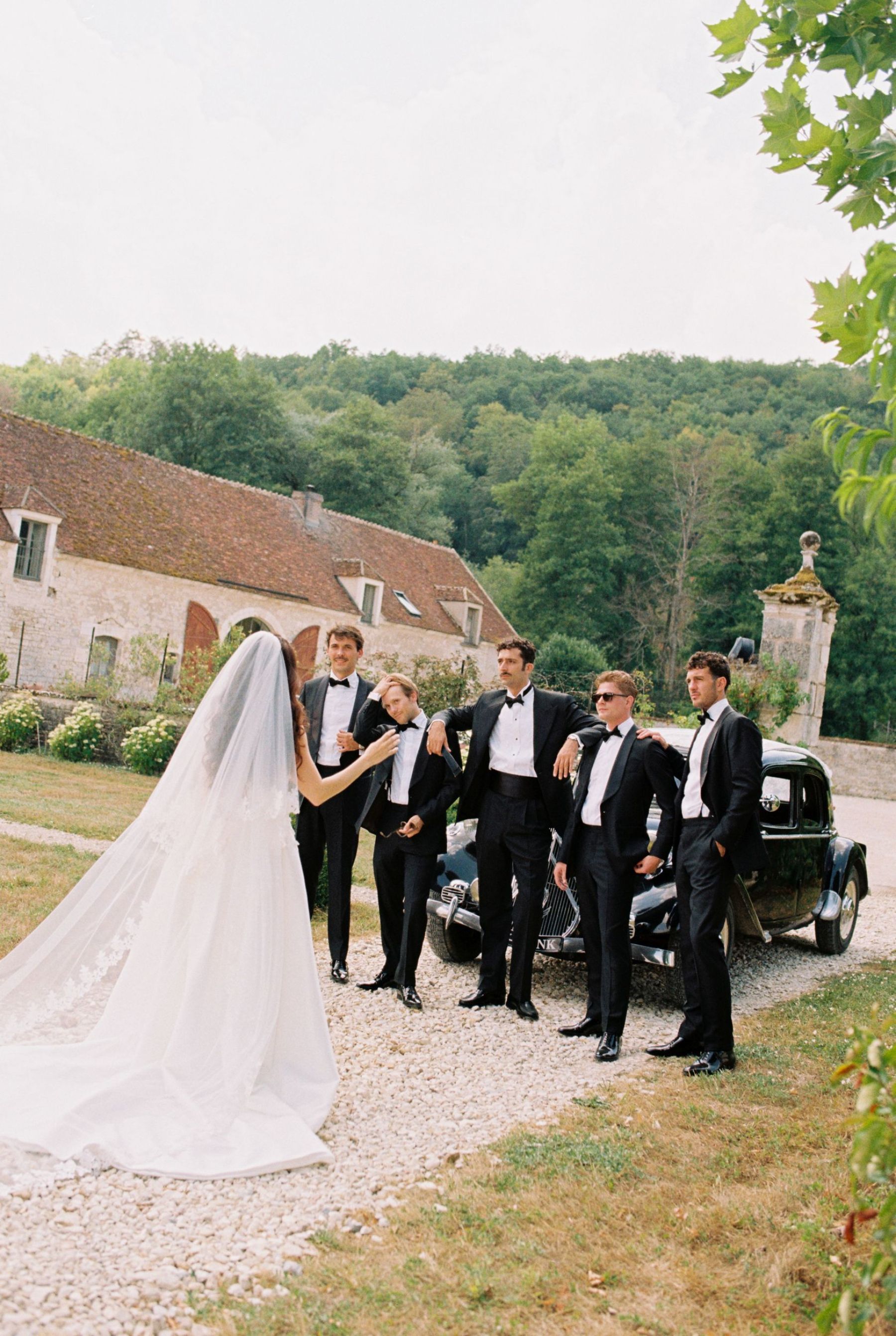Look at Me, I Have Something to Ask You: Léanne &amp; Louis's Wedding at a Burgundy Abbey photo