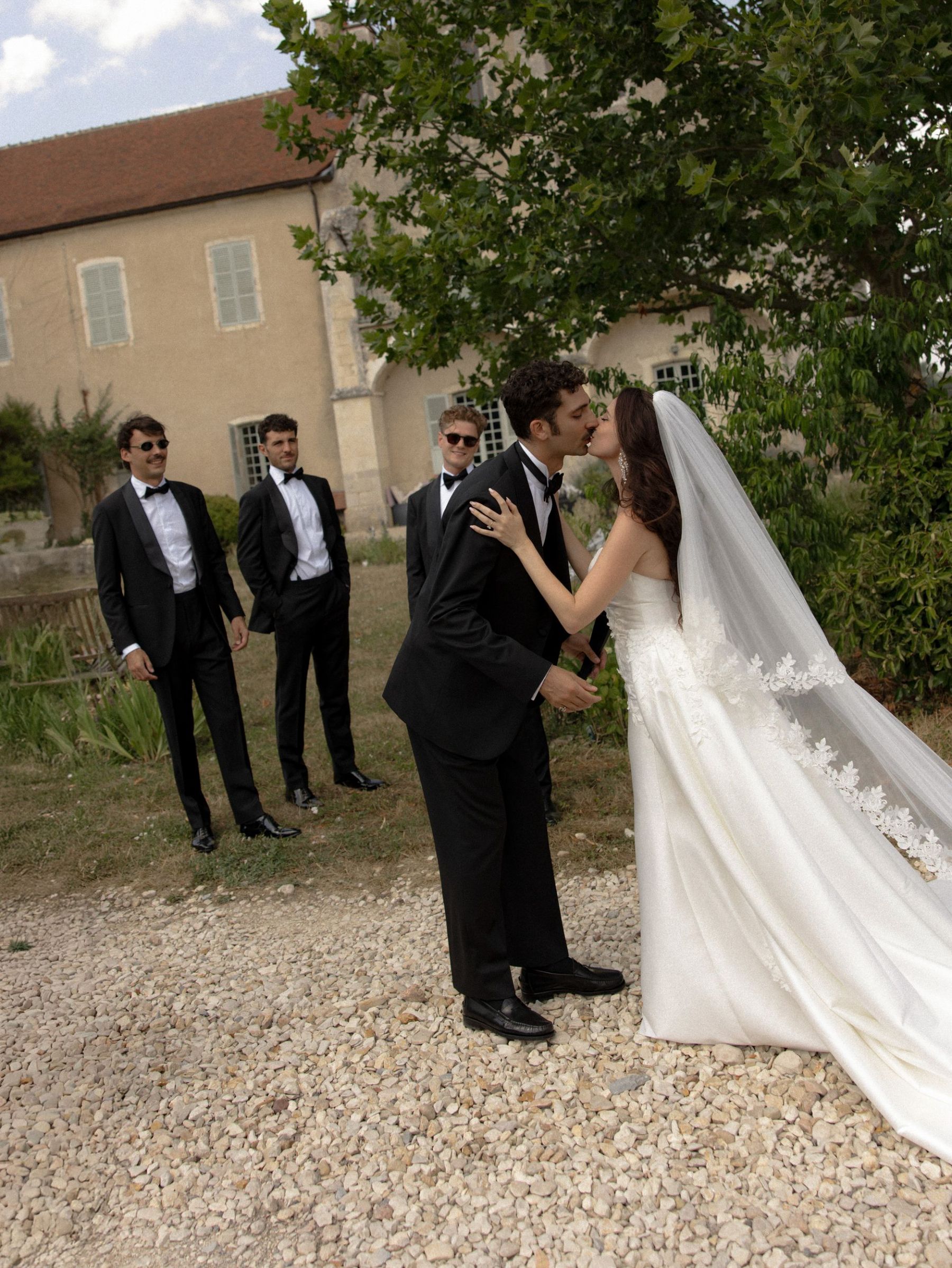Look at Me, I Have Something to Ask You: Léanne &amp; Louis's Wedding at a Burgundy Abbey photo