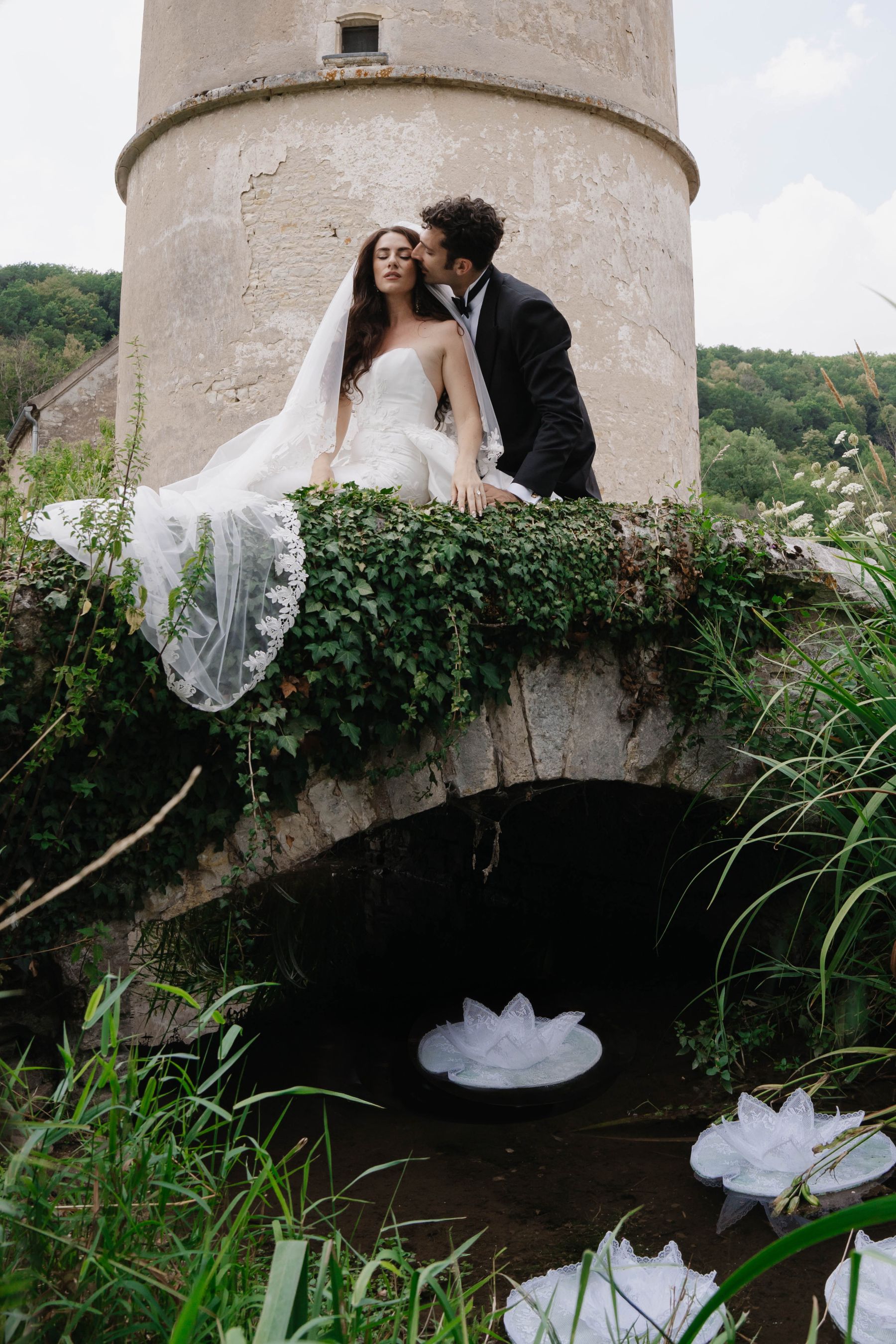 Look at Me, I Have Something to Ask You: Léanne &amp; Louis's Wedding at a Burgundy Abbey photo