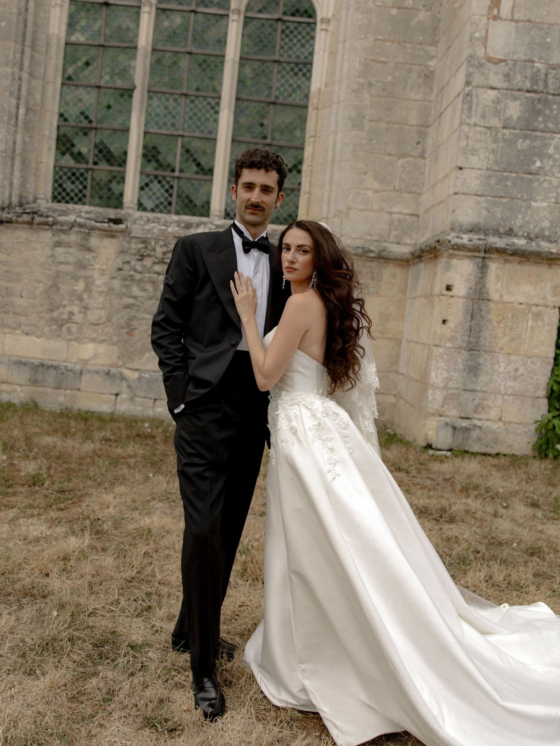 Look at Me, I Have Something to Ask You: Léanne &amp; Louis's Wedding at a Burgundy Abbey photo